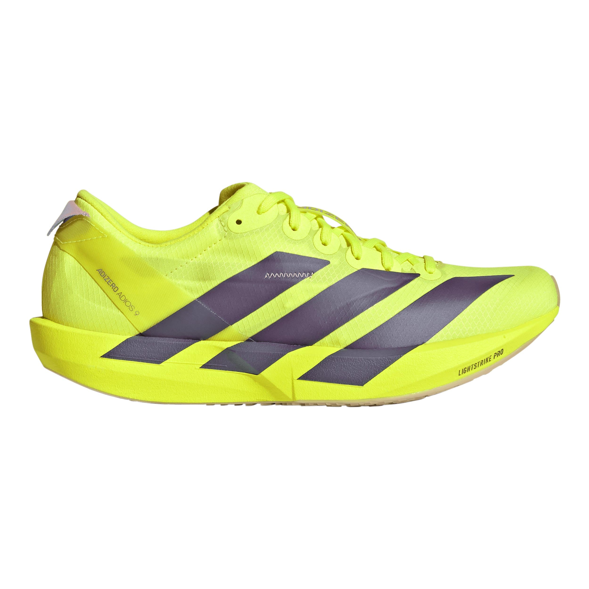 adidas adizero Adios 9 Competition running shoe Women - neon yellow, grey