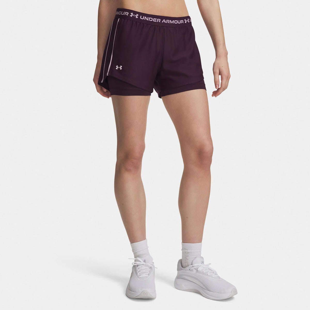 Under Armour Tech Play Up 2in1  Shorts Women - lilac, antique pink