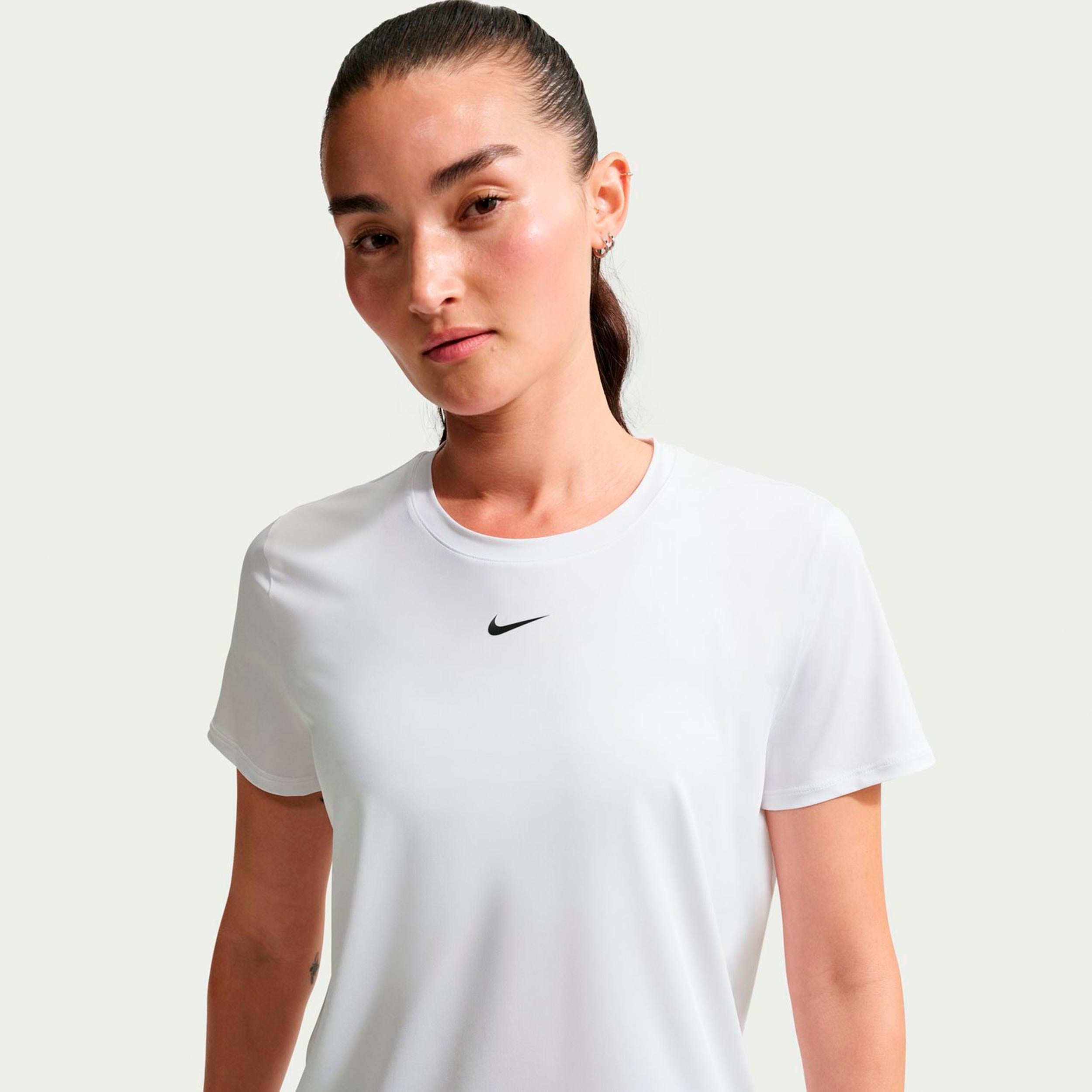 Nike One Dri-Fit T-Shirt Women - white, black