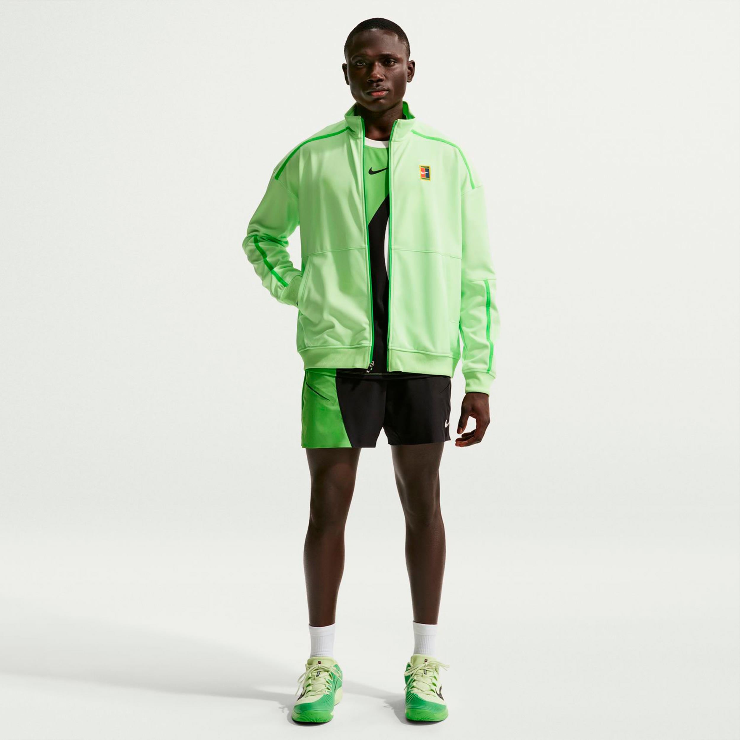 Carlos Alcaraz Court Heritage Training jacket Men-lime | Tennis-Point