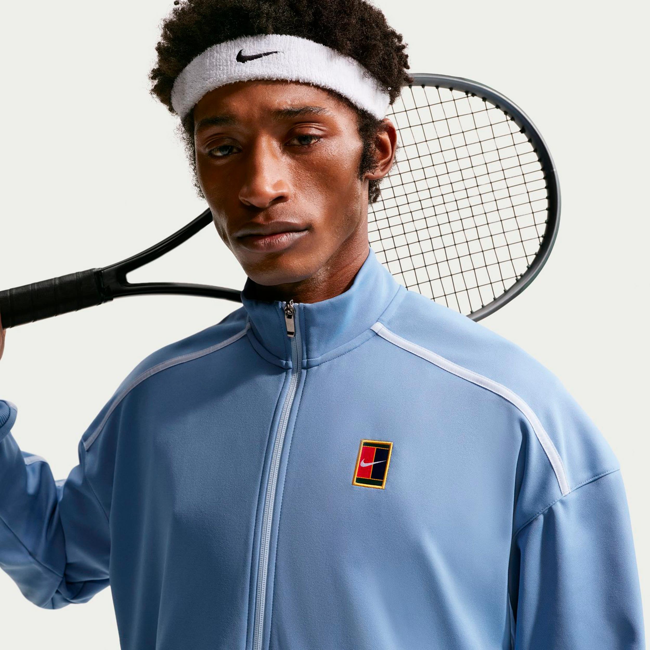 Jannik Sinner Court Heritage Training jacket Men - light blue
