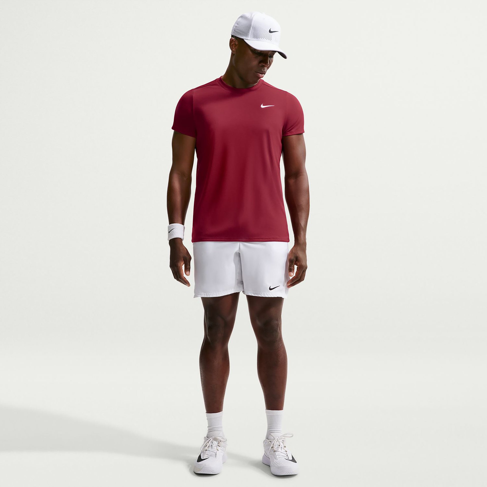 Nike Court Victory Dry T-Shirt Men - wine red