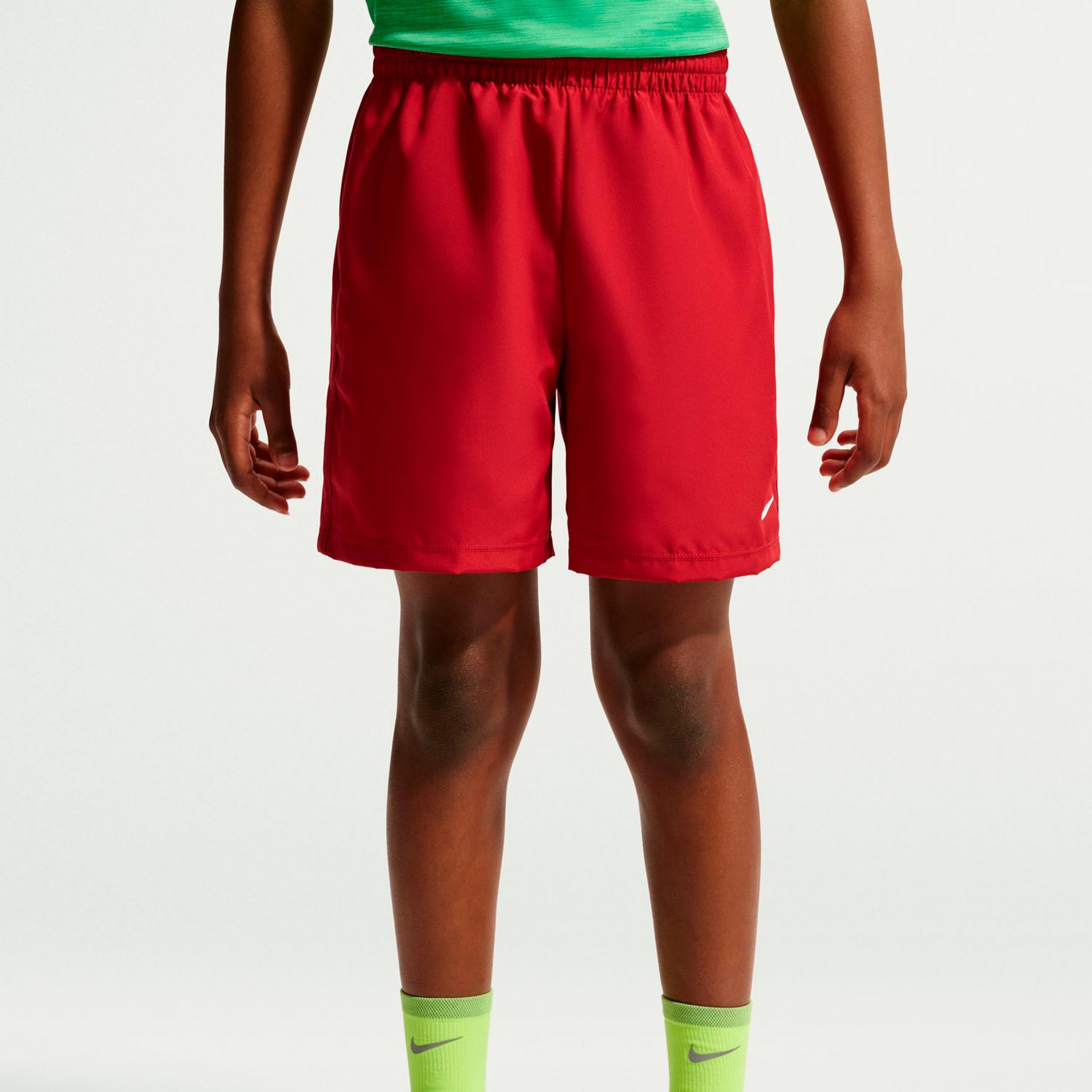 Nike Big Shorts Kids - red, white