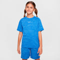 Dri-FIT Multi Heather T-Shirt Kids-blue, white