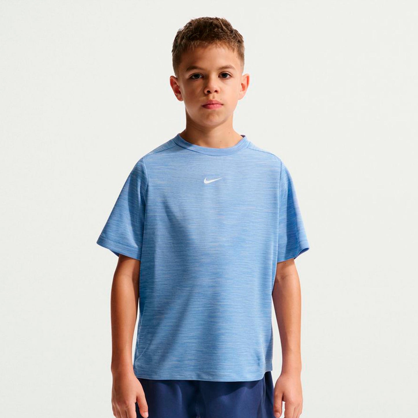 Nike Dri-FIT Multi Heather T-Shirt Kids - blue, light blue