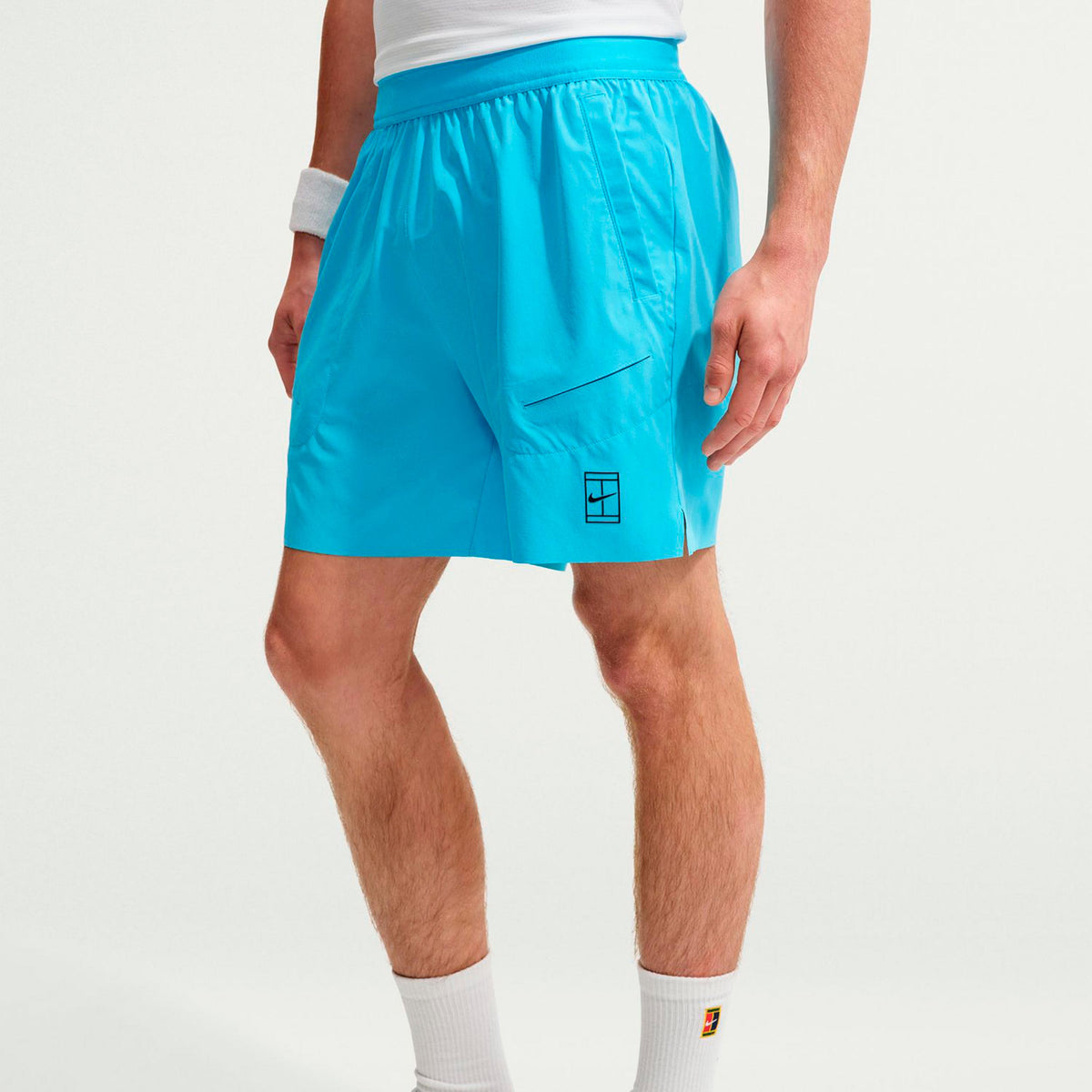 Nike Court Dri-FIT Advantage 6in Shorts Men - light blue