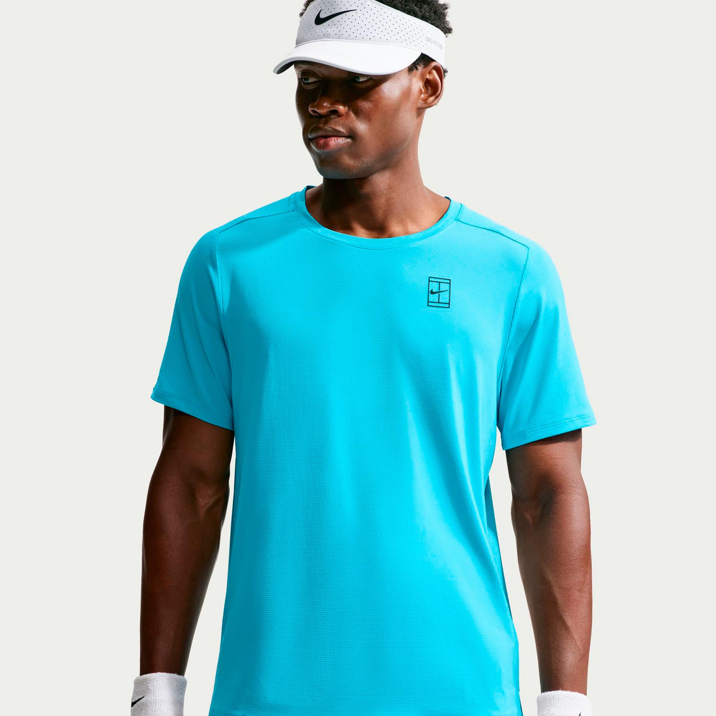 Nike Court Dri-FIT Advantage T-Shirt Men - turquoise