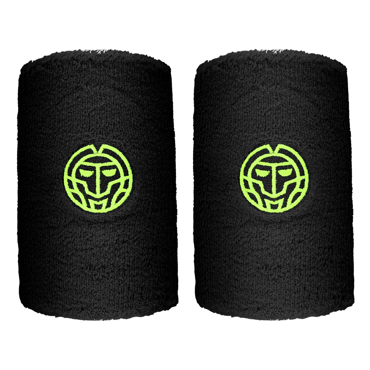 BIDI BADU Night Flash Wristband 2 Pack long - black, neon yellow