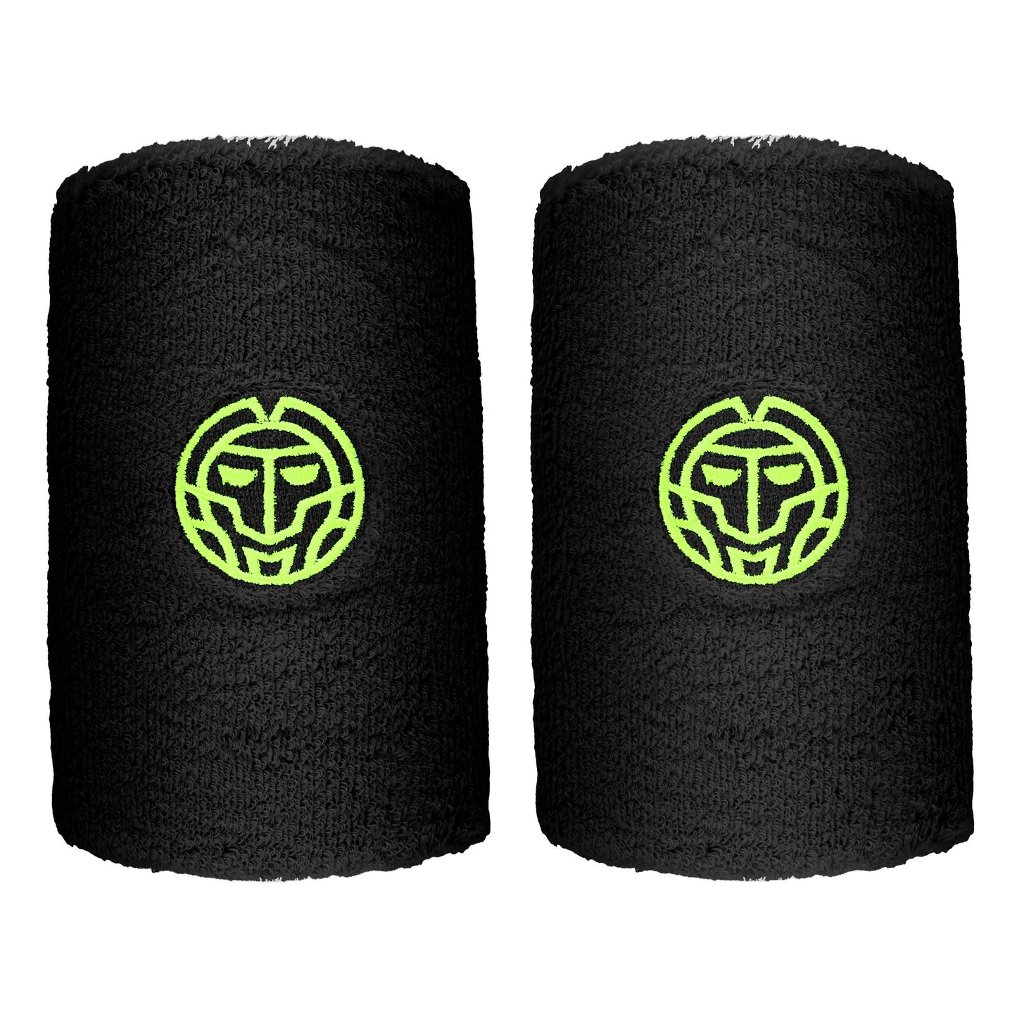 BIDI BADU Night Flash Wristband 2 Pack long - black, neon yellow