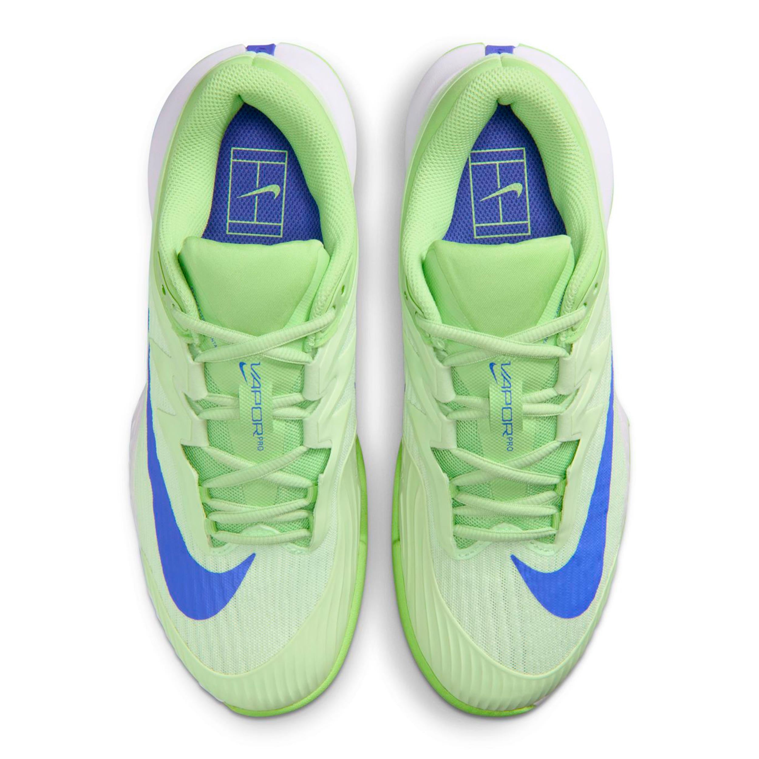 Zoom Vapor Pro 3 All court shoe Women-light green, blue | Tennis-Point