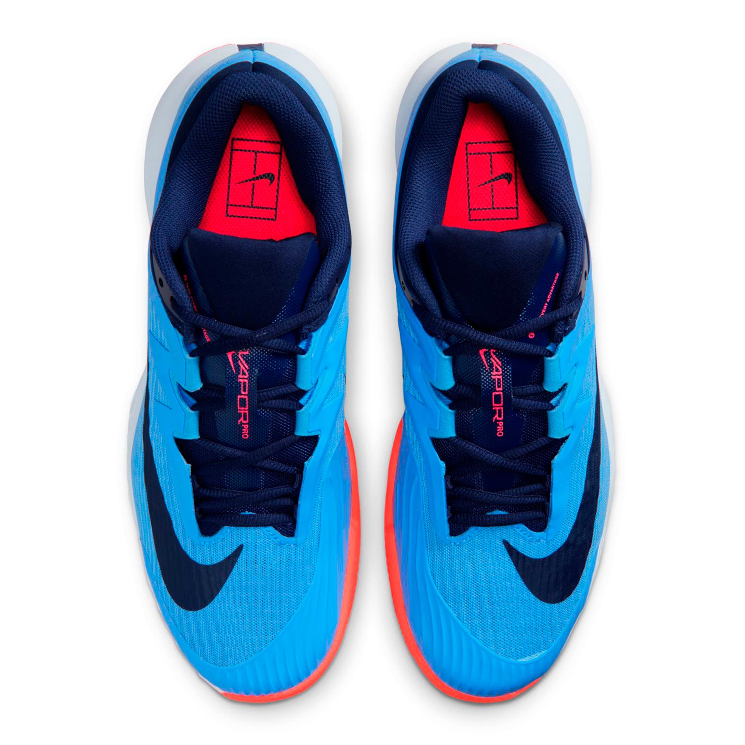 Zoom Vapor Pro 3 Clay court shoe Men-blue, black | Tennis-Point