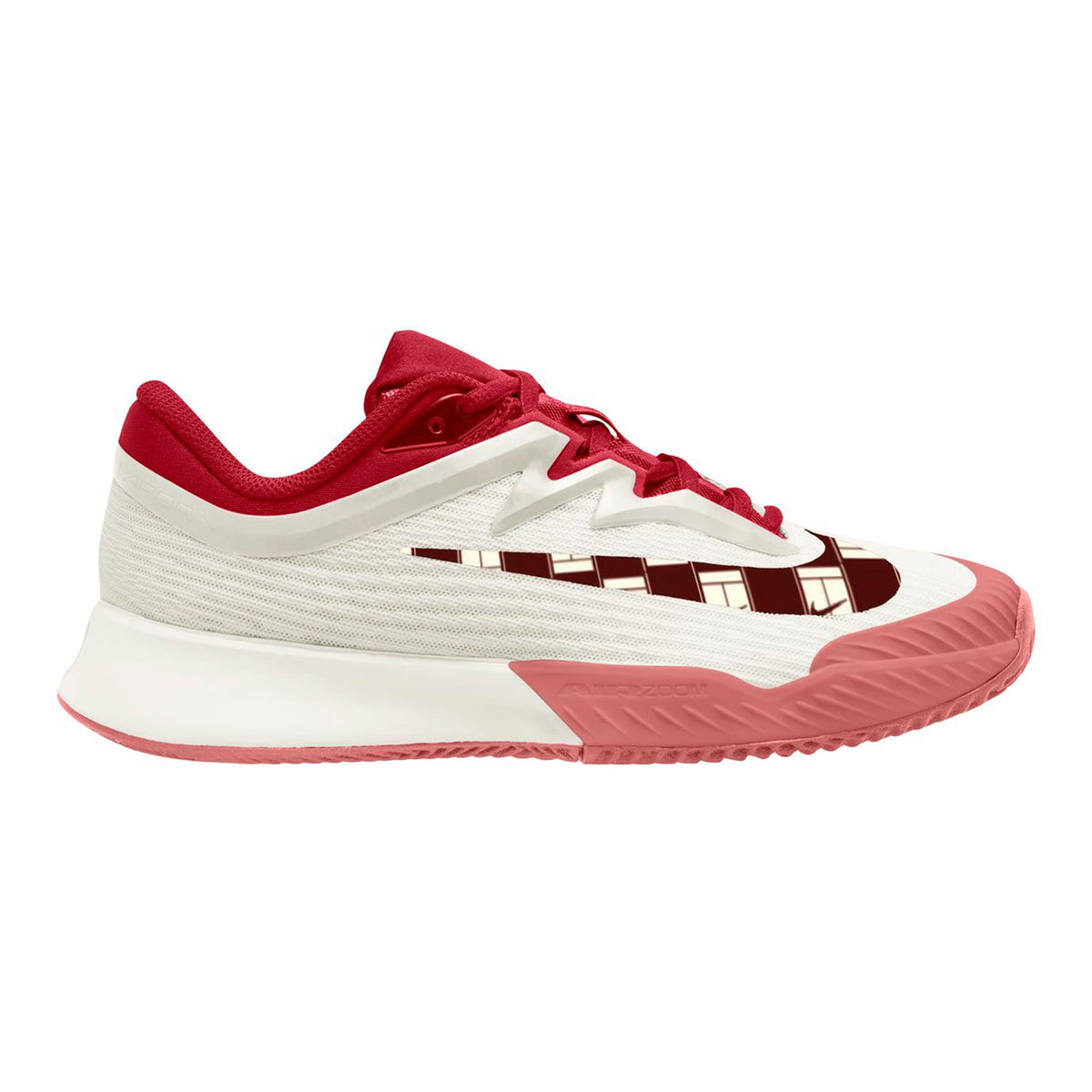 Nike Zoom Vapor Pro 3 Clay court shoe Women - cream, dark red