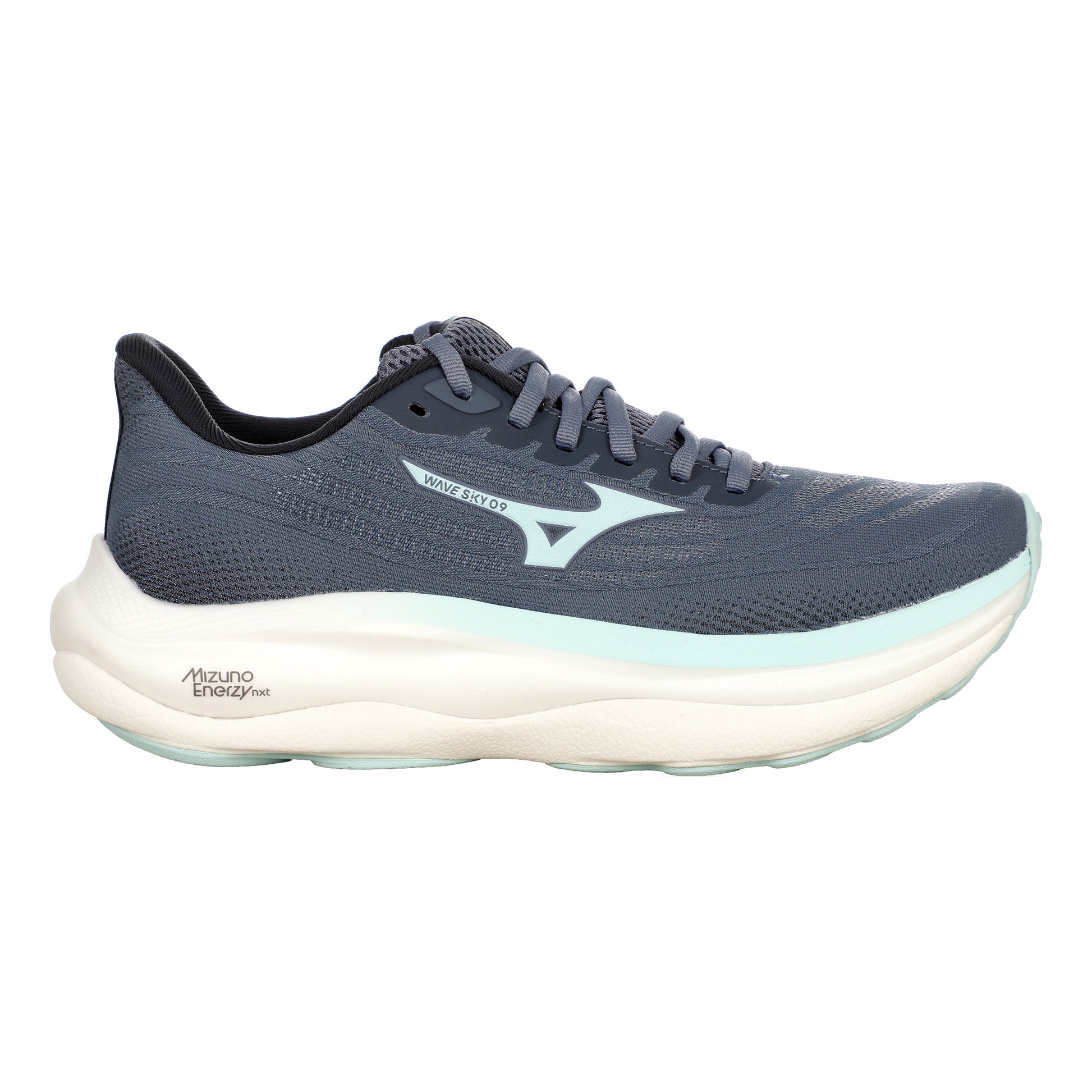 Mizuno Wave Sky 9  Neutral running shoe Women - blue grey, mint