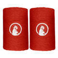 Wristband 2 Pack long - red, white