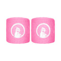 Wristband 2 Pack short - pink, white
