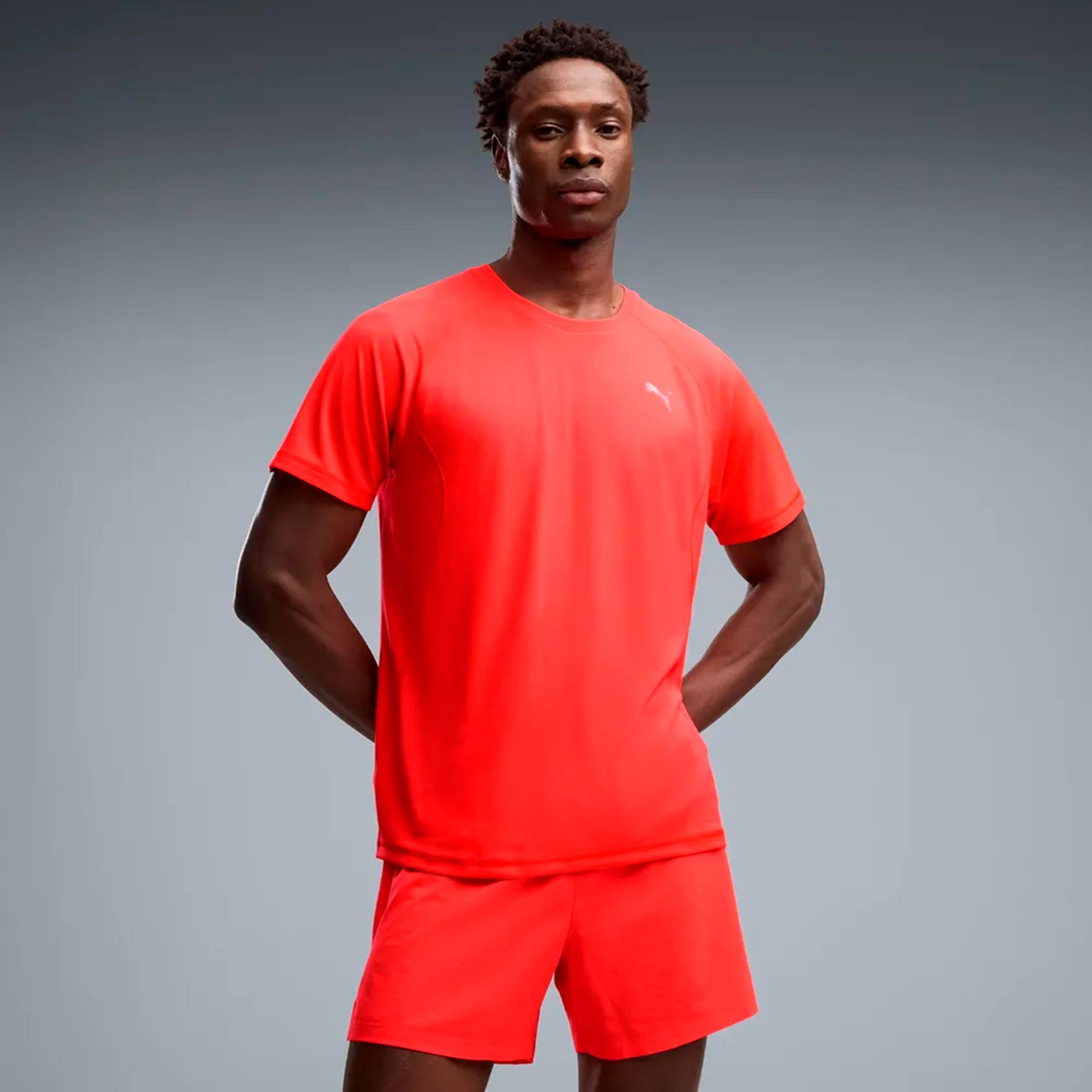 Puma Velocity  Running shirt Men - red