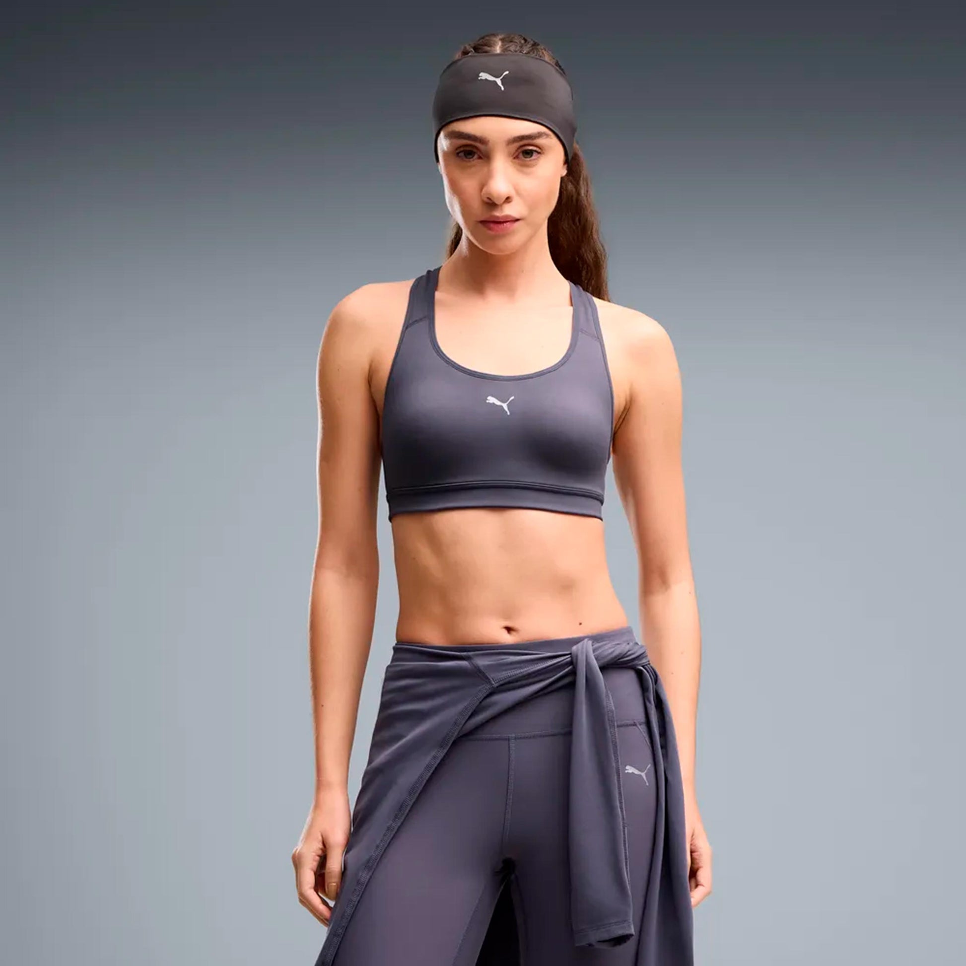 Puma 4Keeps Run  Sports bras Women - grey