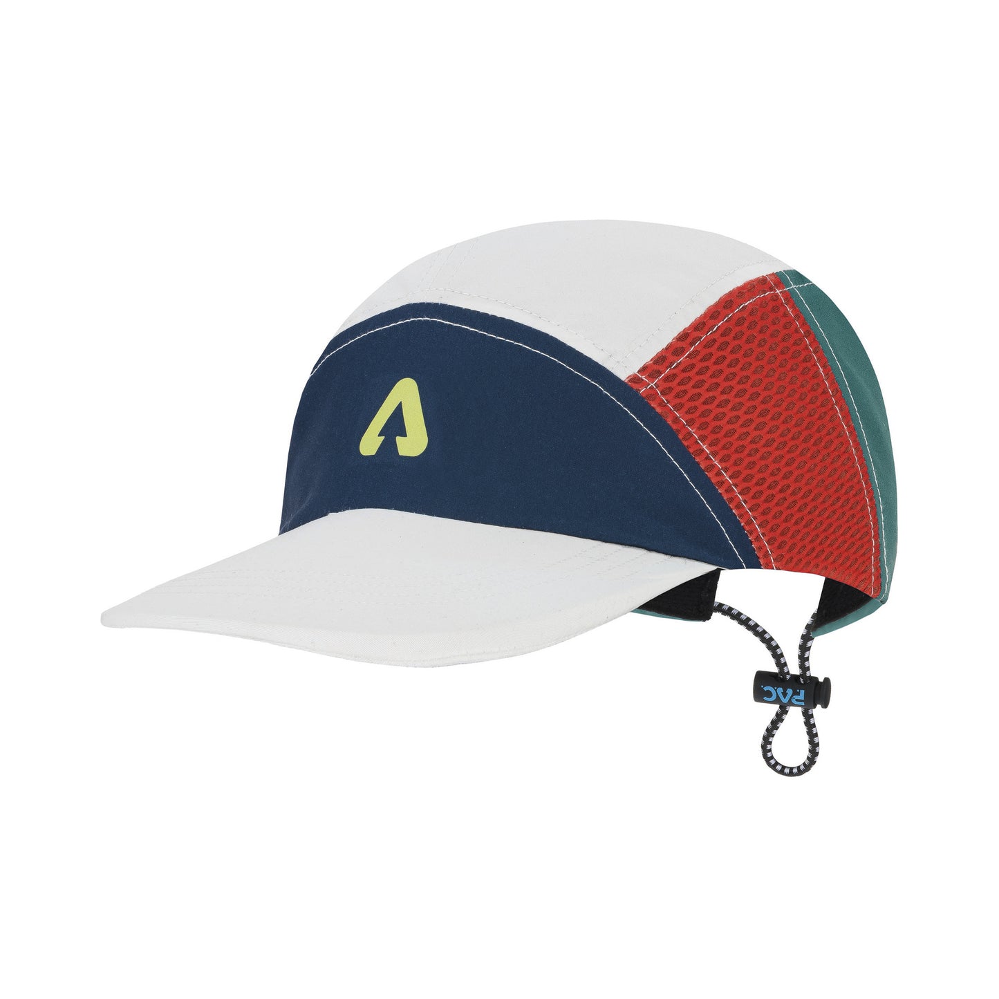 P.A.C. Nefun Run Cap Unisex-white, multicoloured