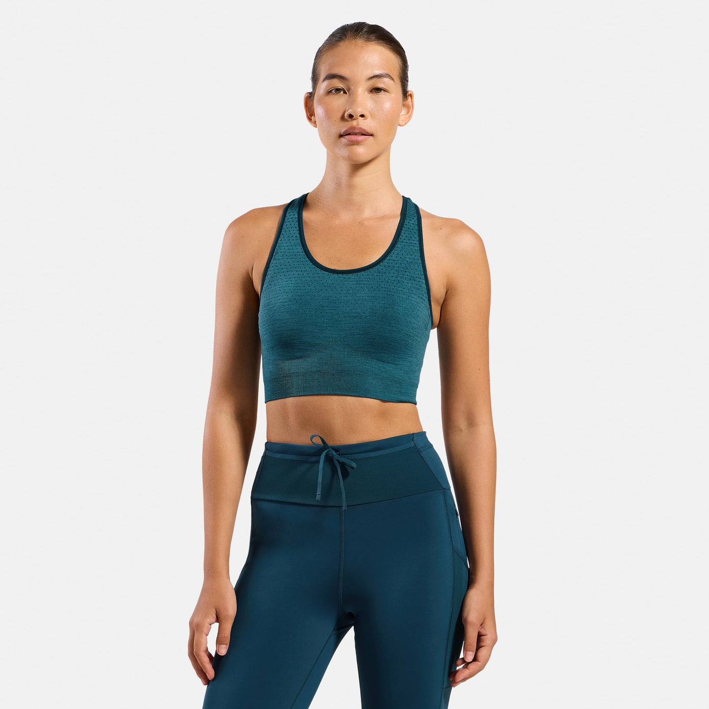 Odlo Seamless Medium Padded Sport  Sports bras Women - petrol
