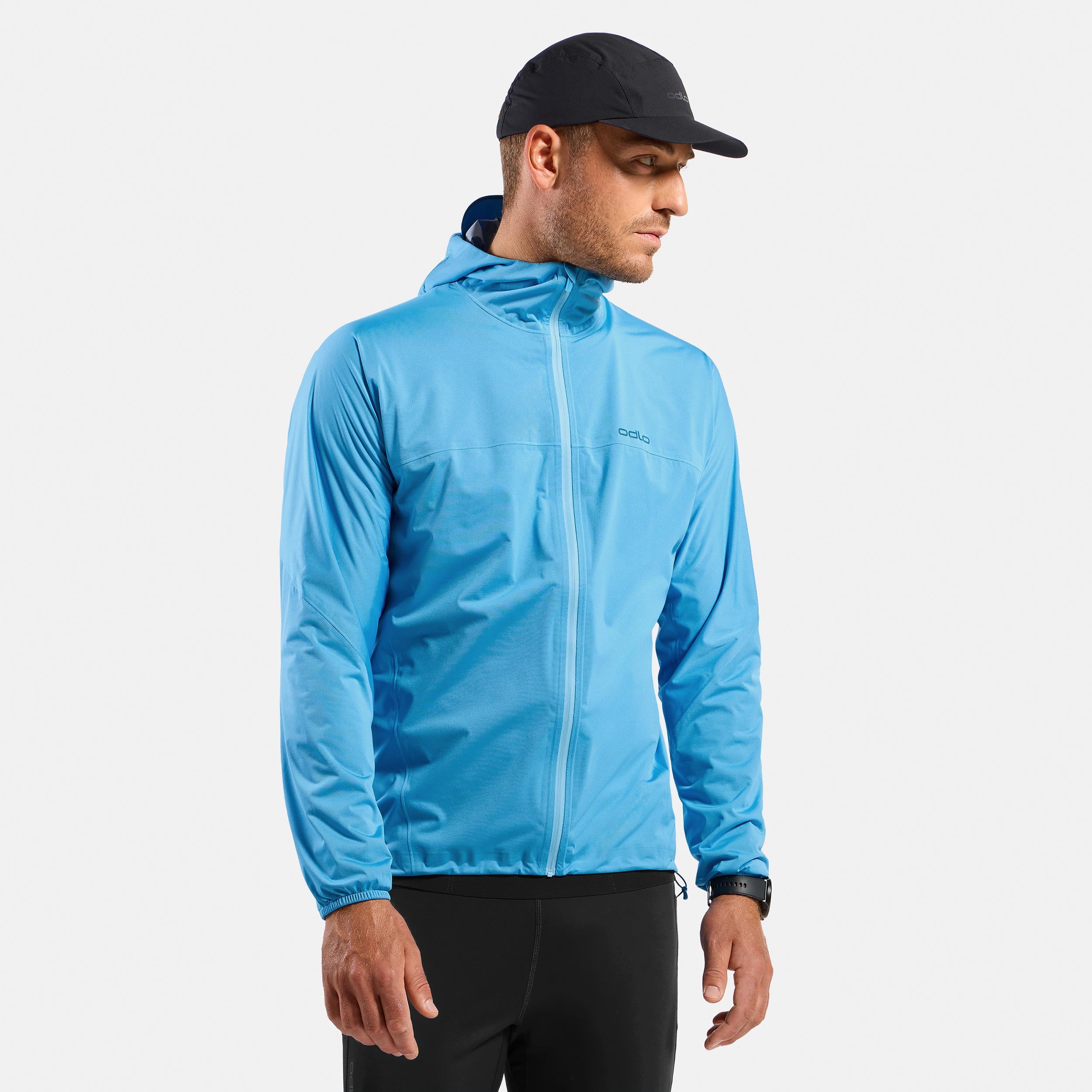 Odlo X-Alp Waterproof  Running jacket Men - light blue
