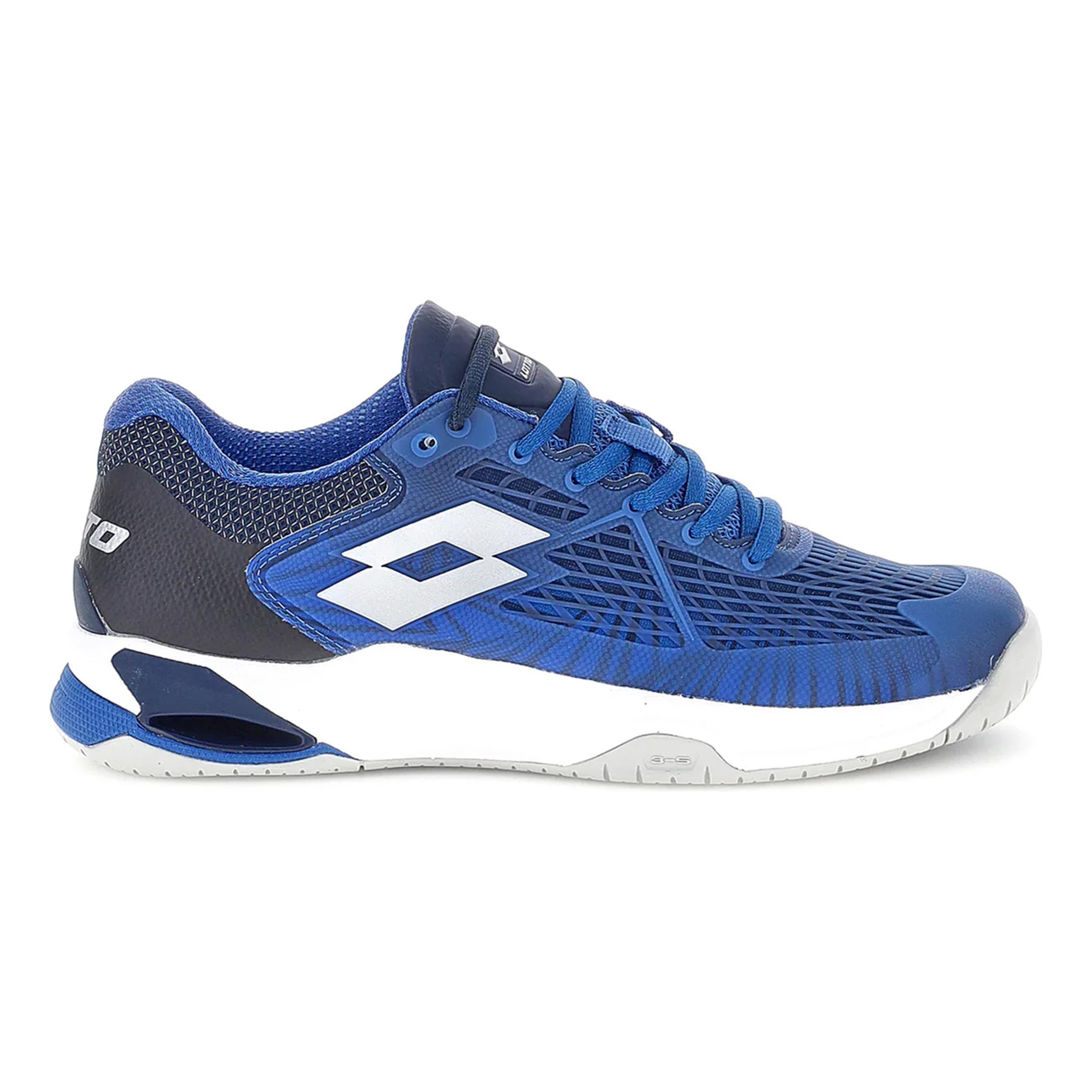 Lotto Mirage 100 All court shoe - blue, white