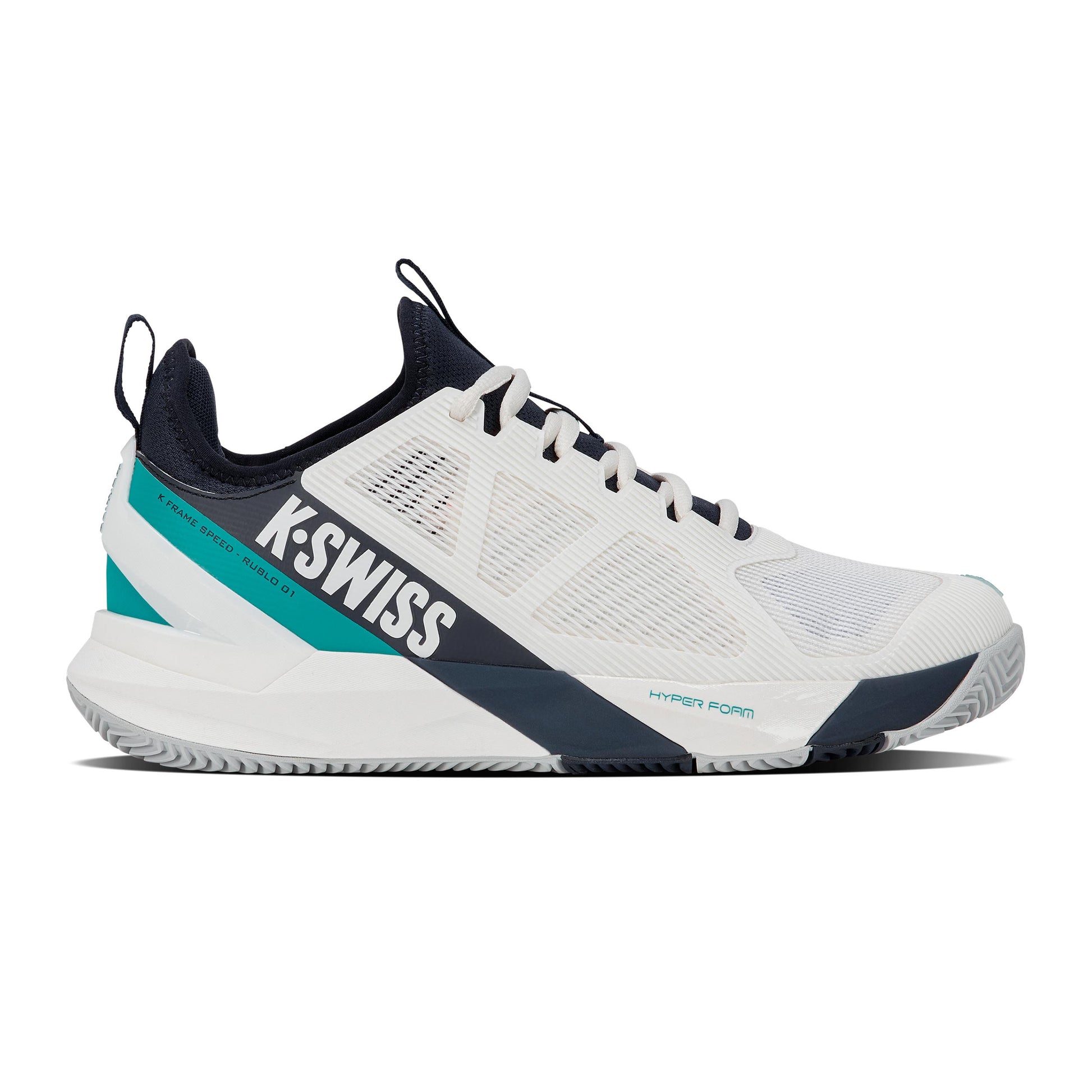 K-Swiss K-Frame Speed Rublo Clay court shoe Men - white, black