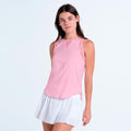 Chill Out Tank Top Women - pink, white