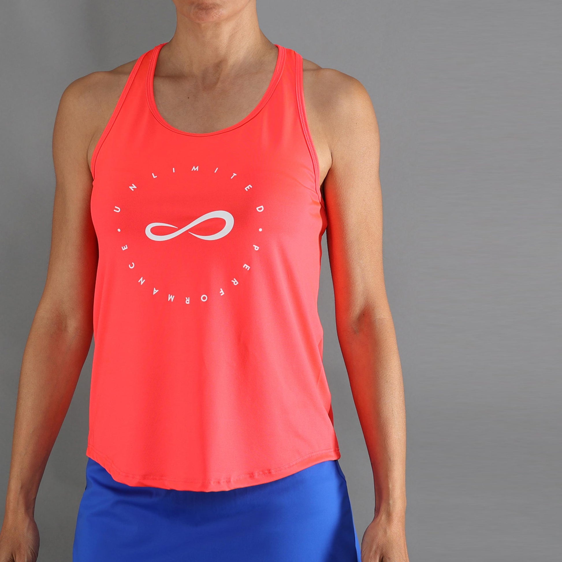 Endless Cercle Tank top Women-coral