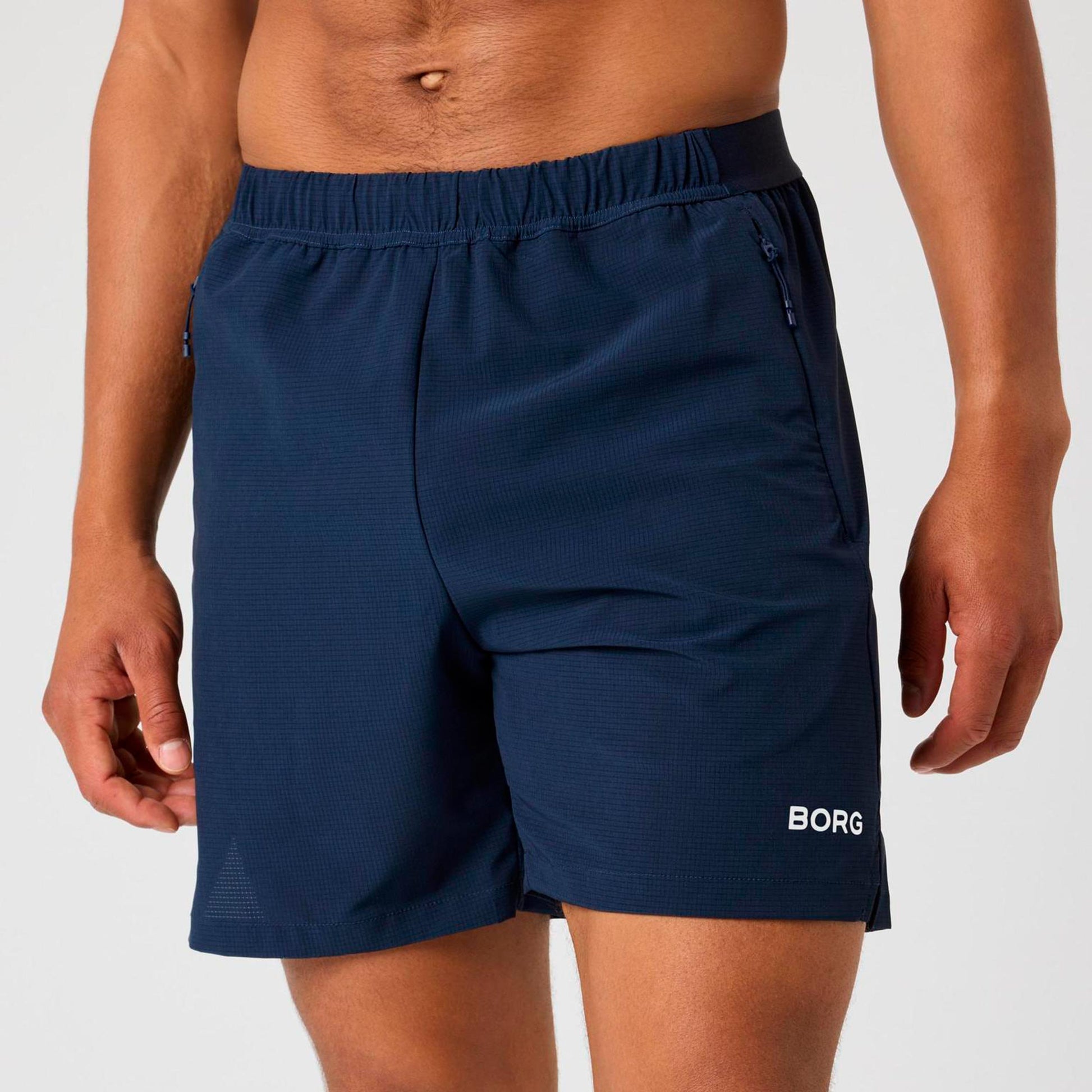 Björn Borg Borg Zip 7 Inch Shorts Men - midnight blue