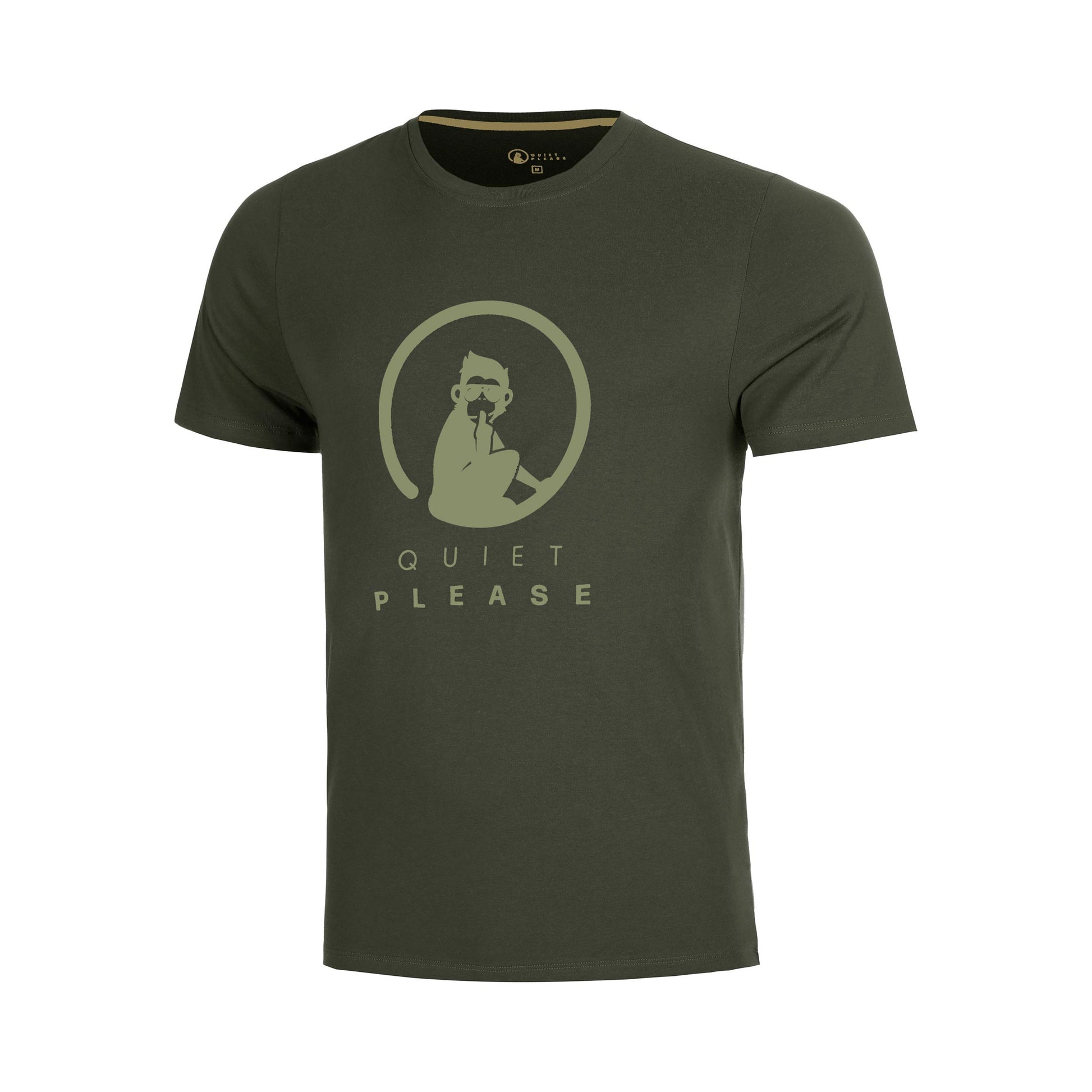 Quiet Please Memories Advantage Logo T-Shirt Boys - dark green