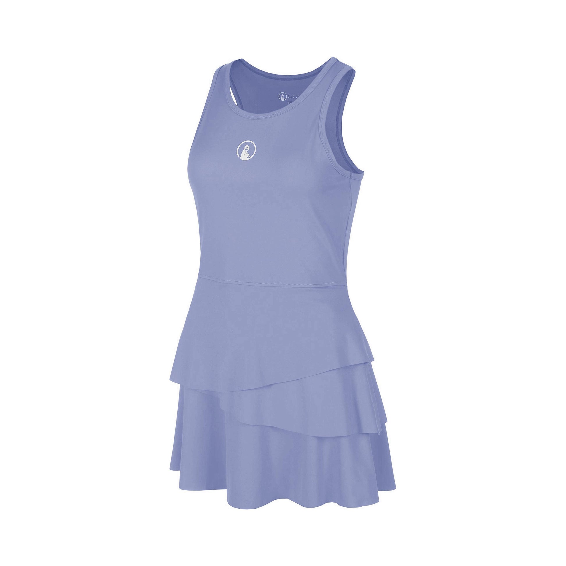 Quiet Please Glow Flounce Dress Girls - blue
