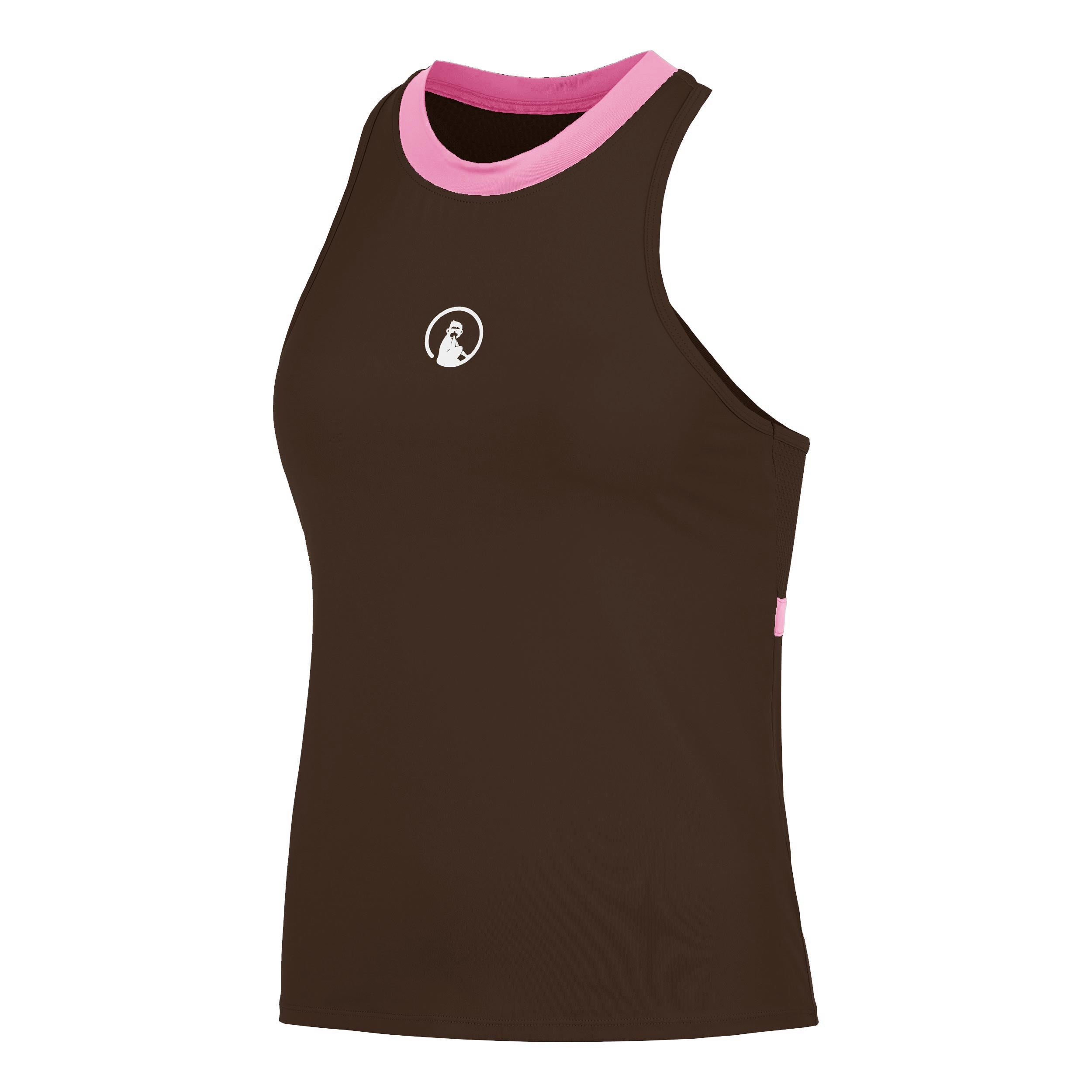 Quiet Please Memories Racerback 2.0 Tank Top Women - brown