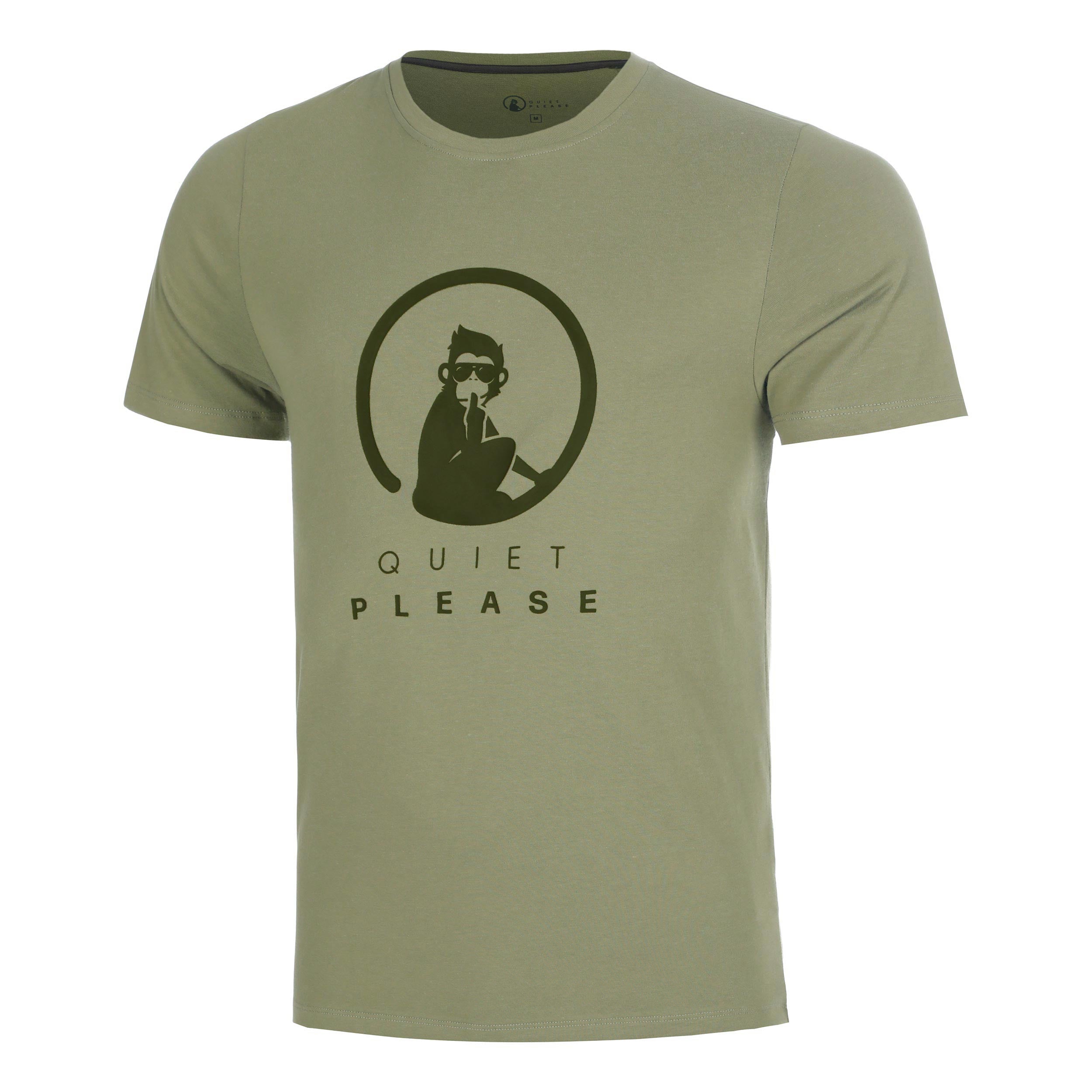 Quiet Please Memories Training T-Shirt Men - khaki
