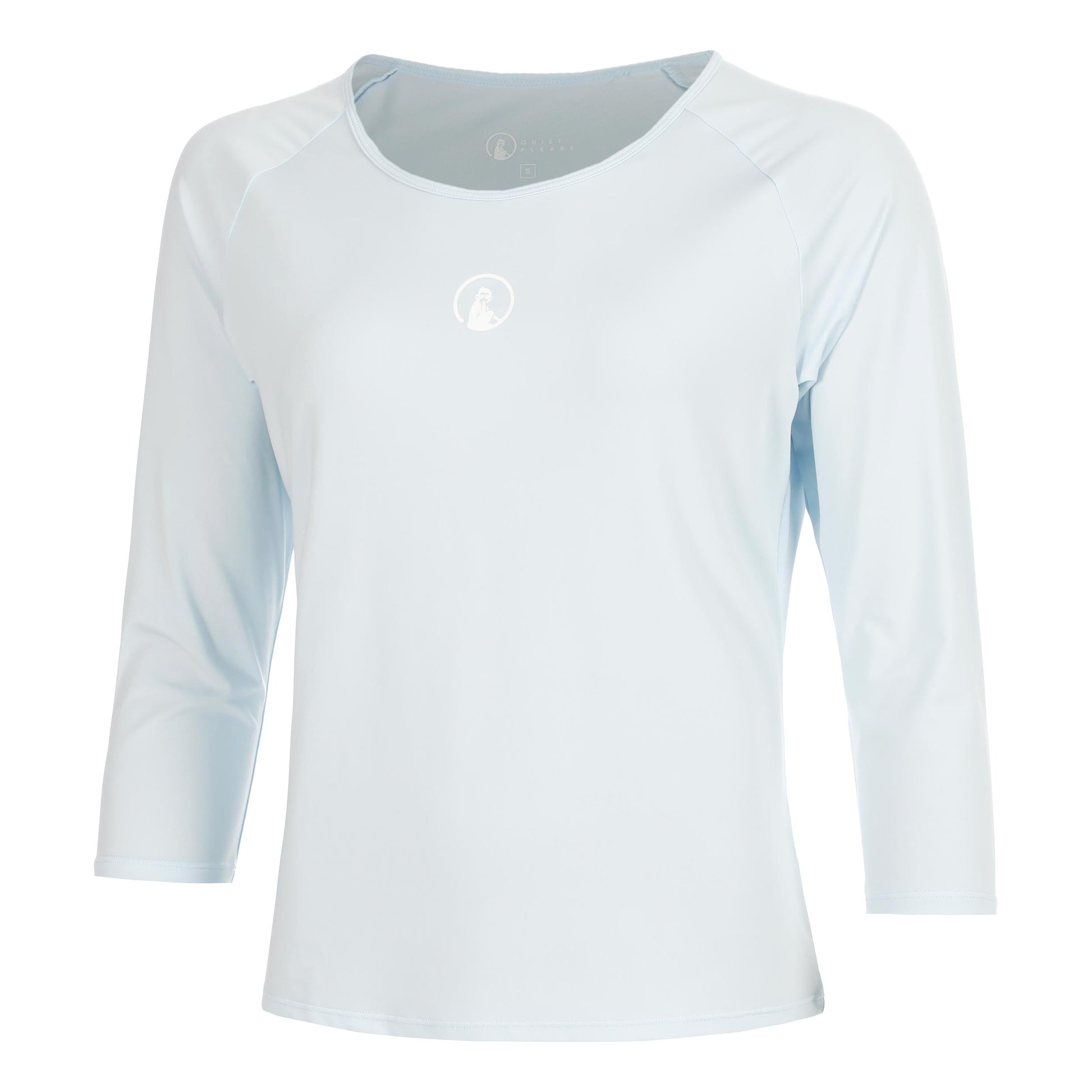 Quiet Please Memories Mixed Long sleeve Women - light blue