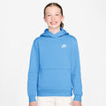 Club Fleece Hoody Kids - light blue, white