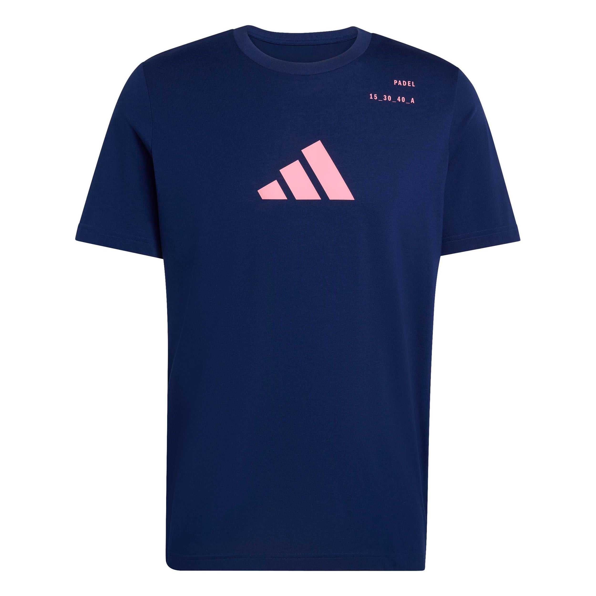adidas Padel Category Graphic T-Shirt Men - dark blue, pink