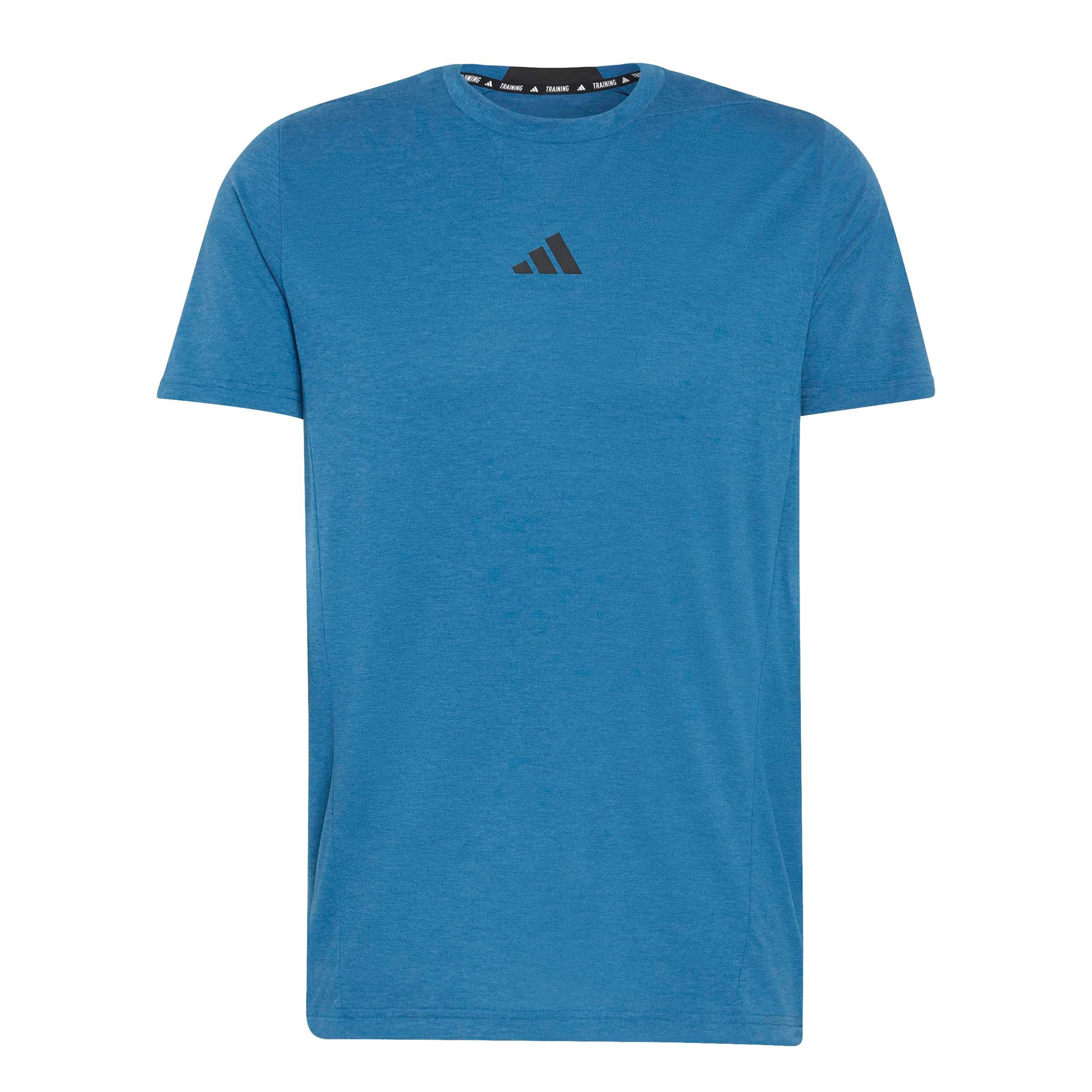 adidas D4T T-Shirt Men - petrol, black