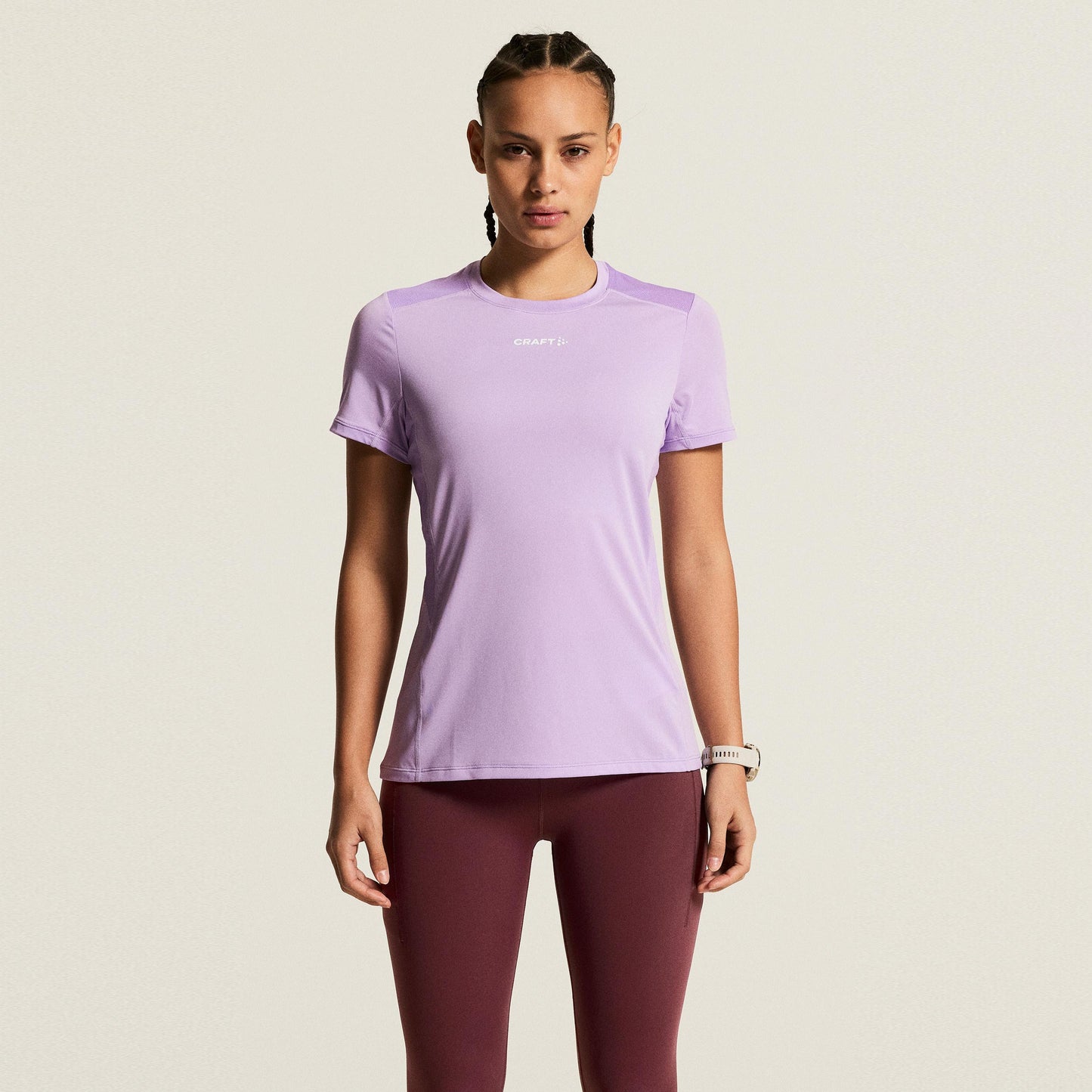 Craft ADV Essence Running shirt Women - lilac, lilac
