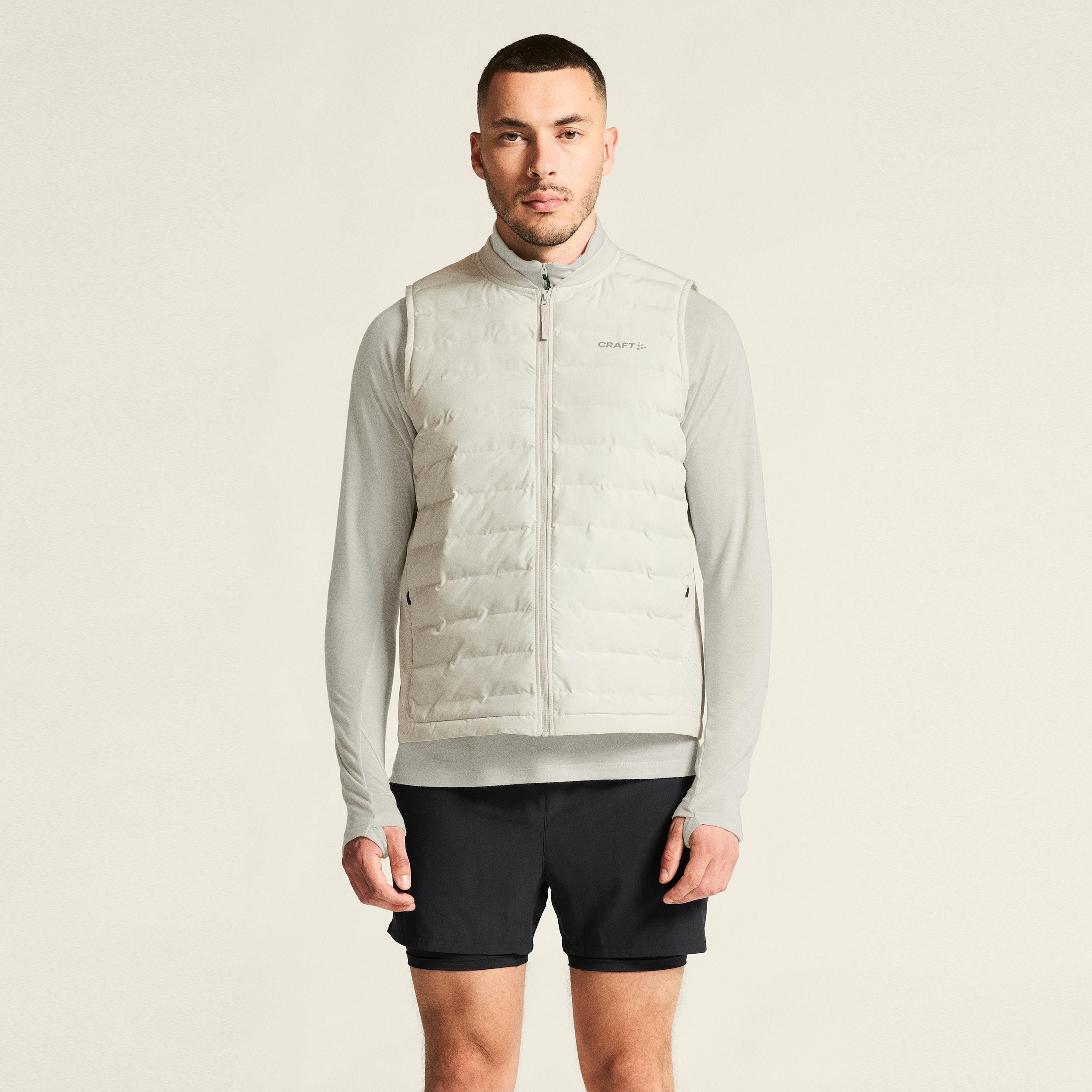 Craft SubZ Running vests Men - cream