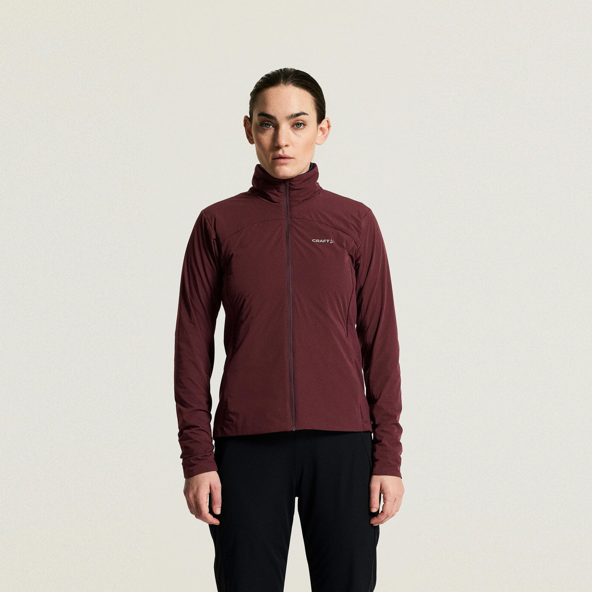 Craft ADV Essence Running jacket Women - red