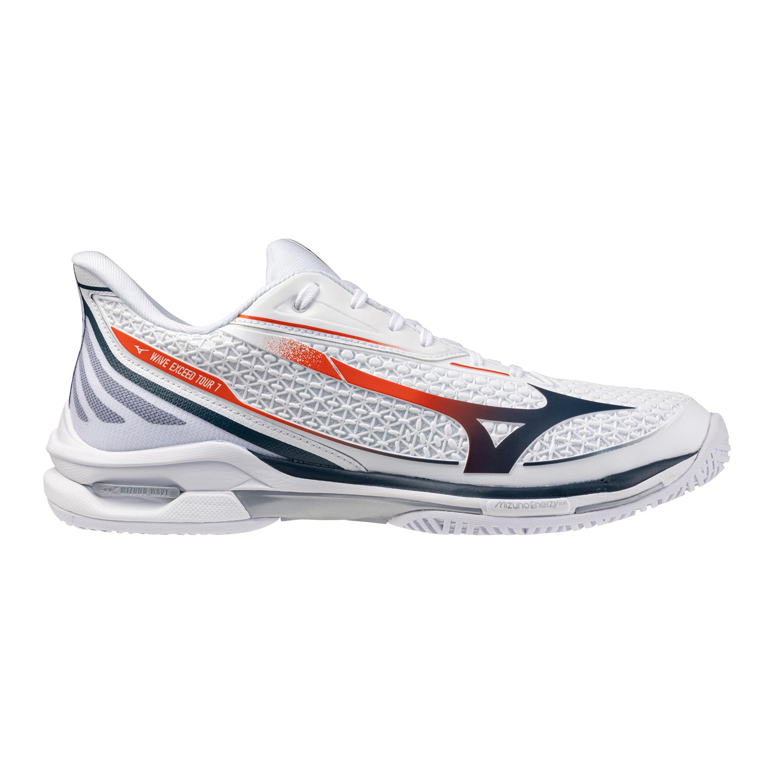 Mizuno Wave Exceed Tour 7 All court shoe Men - white, blue