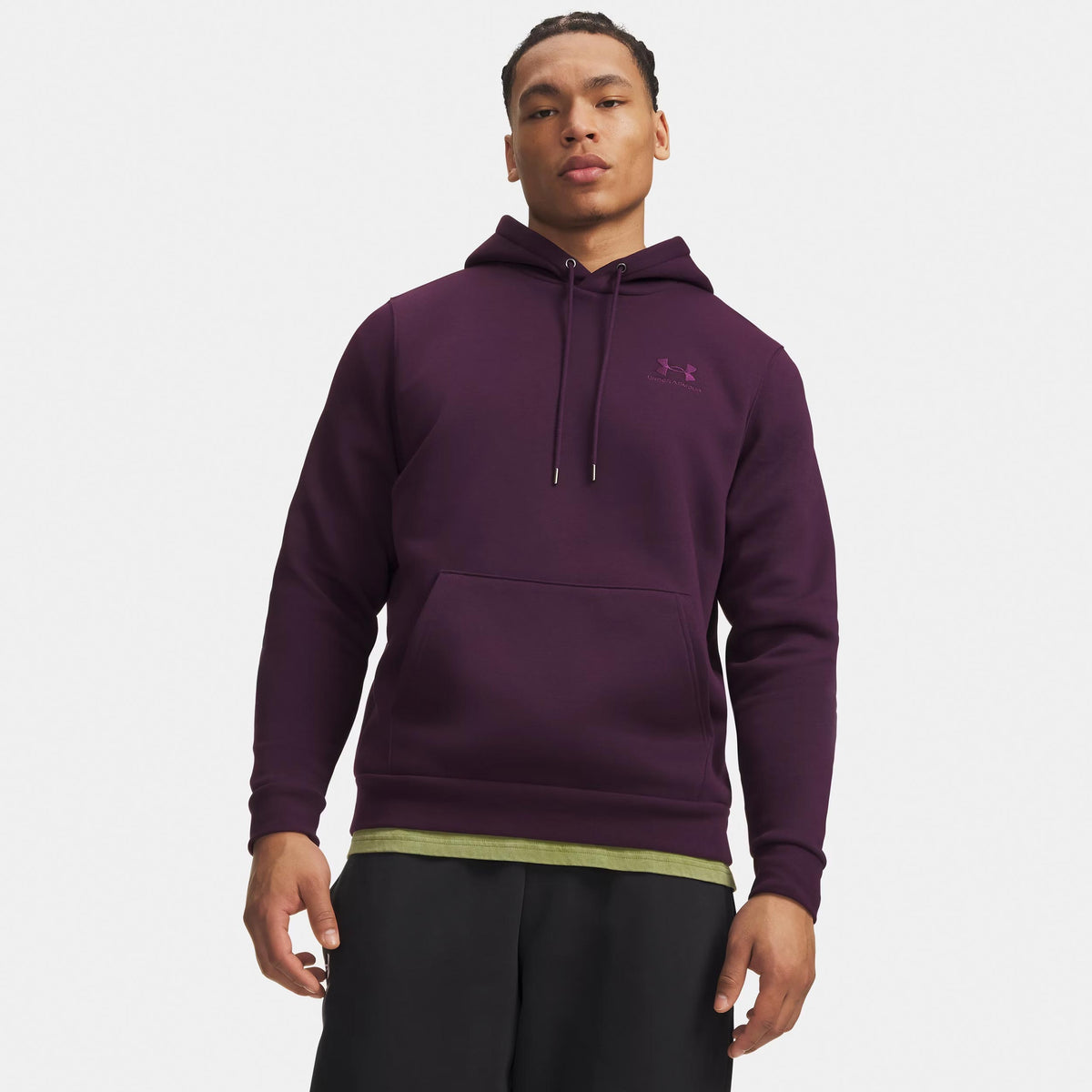 Under Armour Essential Hoody Men - lilac, violett