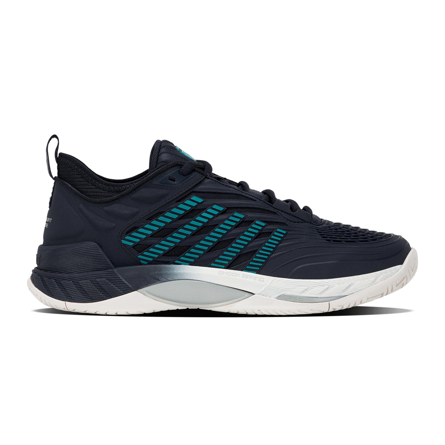K-Swiss Hypercourt Supreme 2 All court shoe Men - black, turquoise