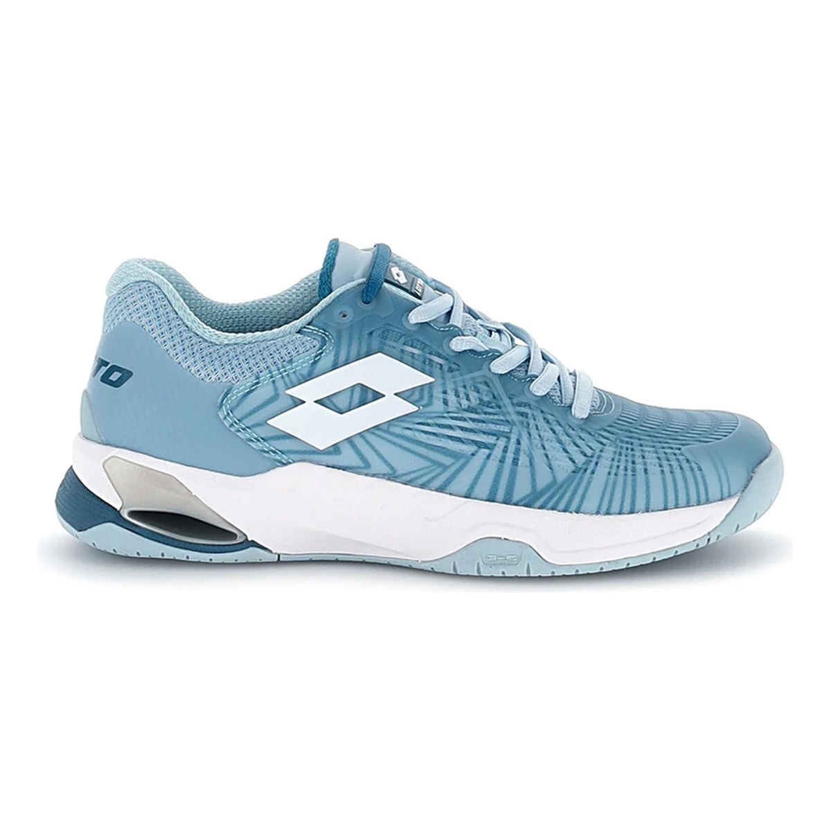 Lotto Mirage 100 II SPD All court shoe Women - light blue, white