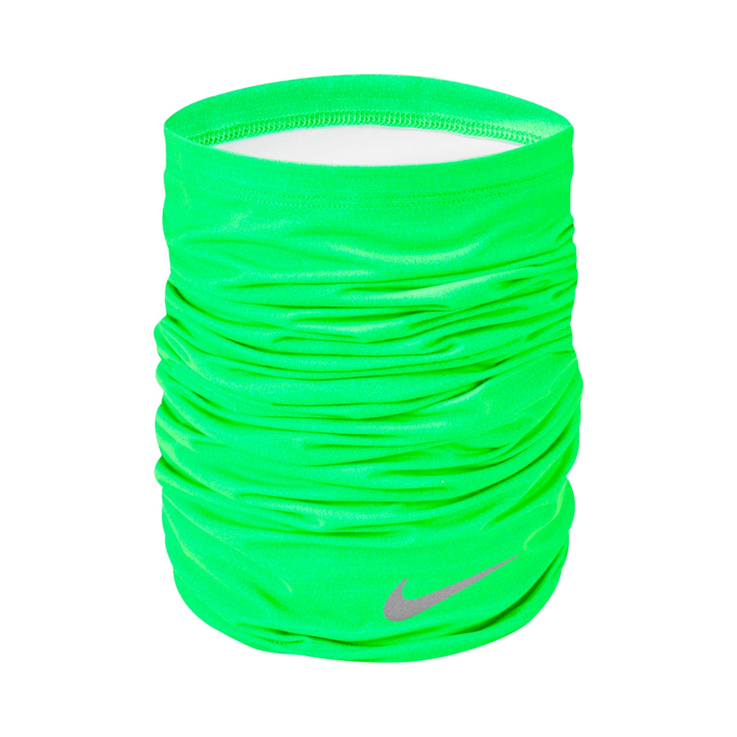 Nike Dri-Fit Wrap 2.0 Neckwarmer Unisex - neon green, silver