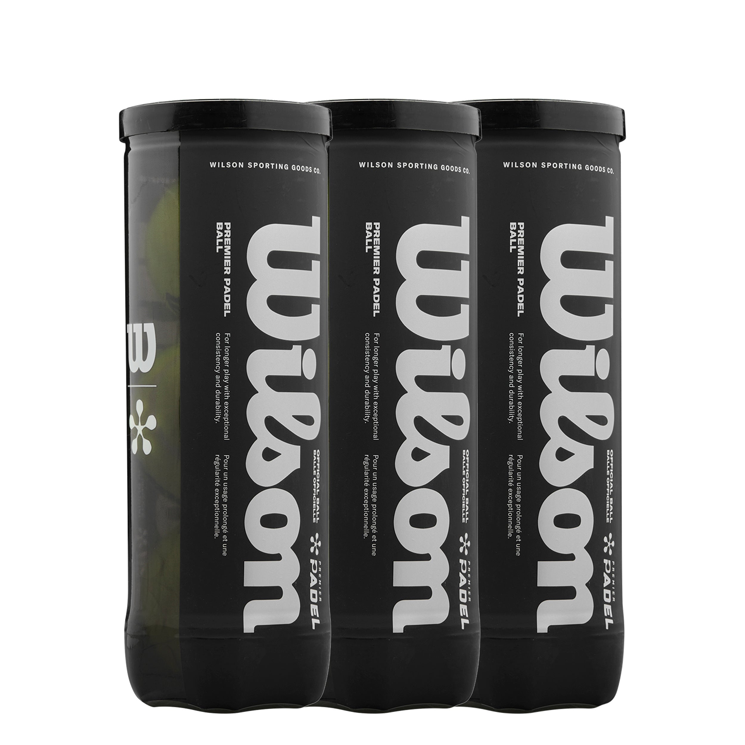 Wilson 3x Ball 3 Tube Premier Padel X3