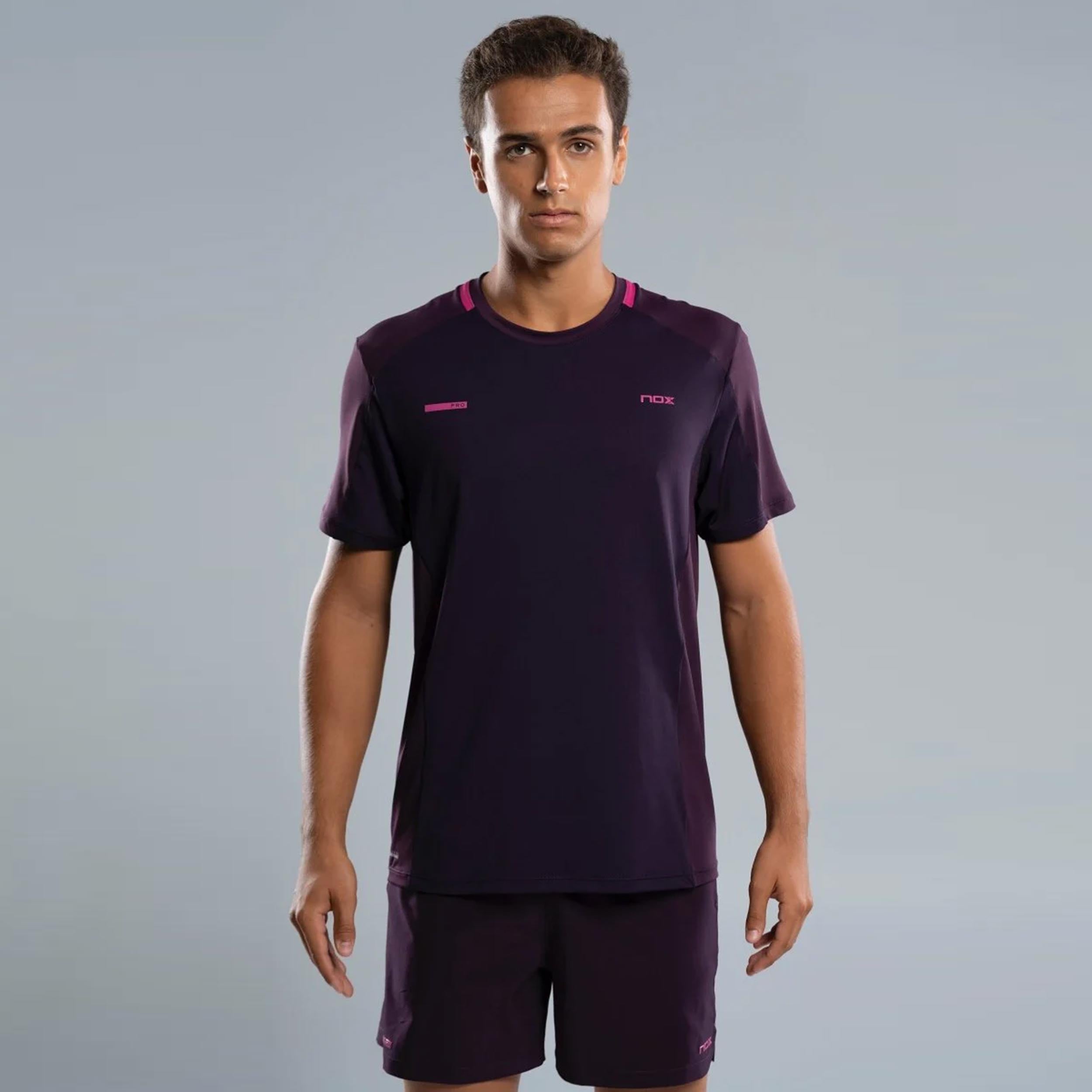 NOX Pro T-Shirt Men-black,berry
