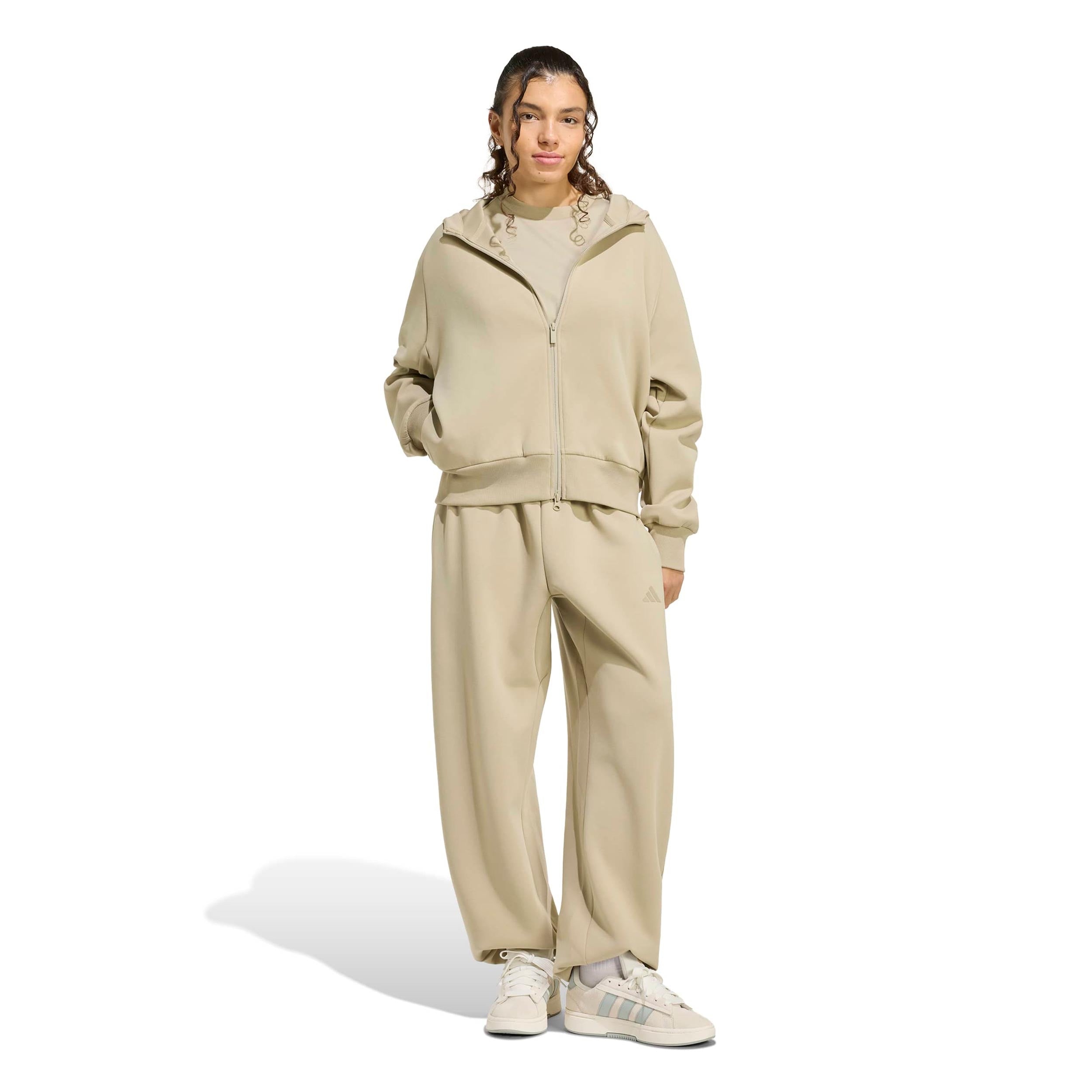 Lux Zip Hoodie Women - beige | Tennis-Point