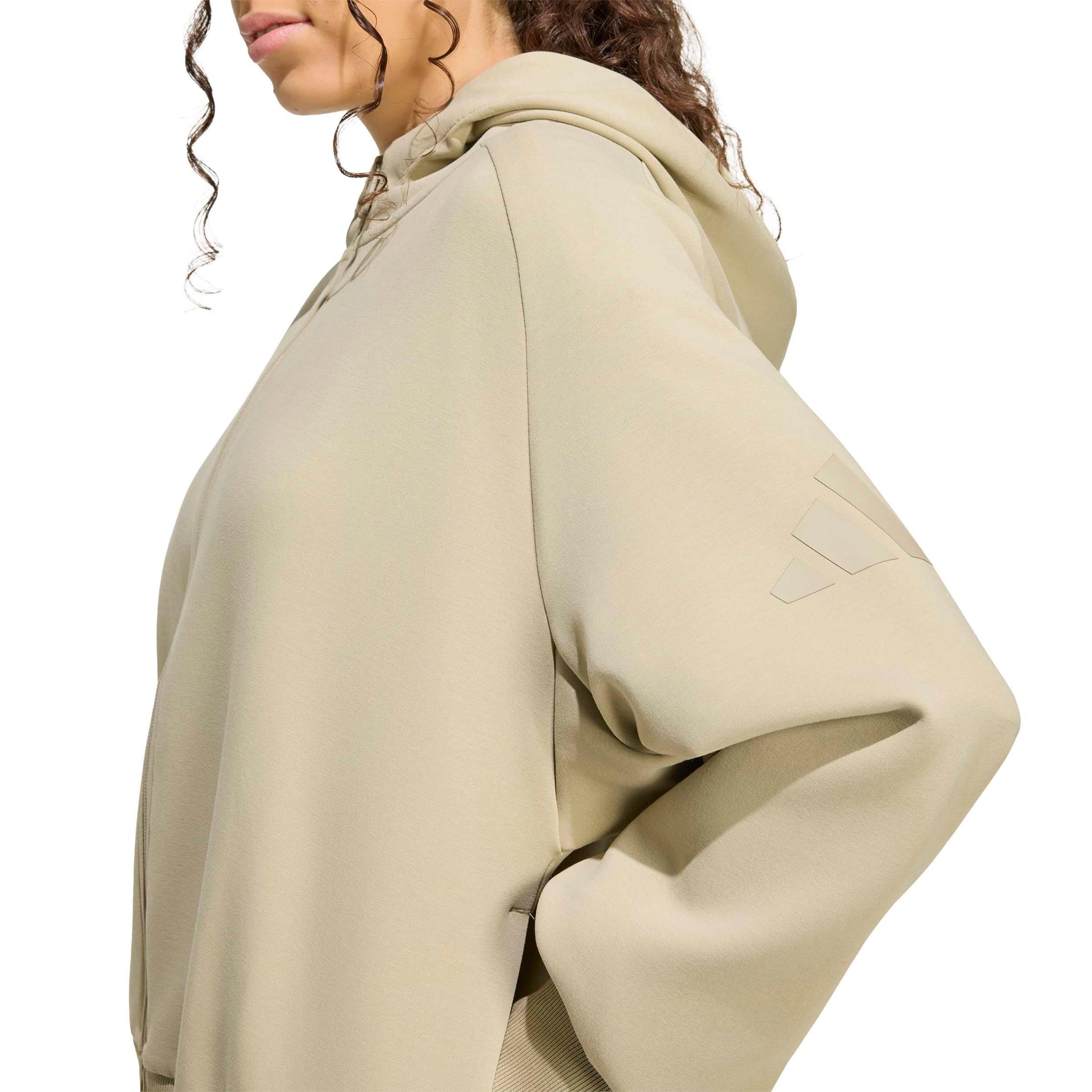 Lux Zip Hoodie Women - beige | Tennis-Point