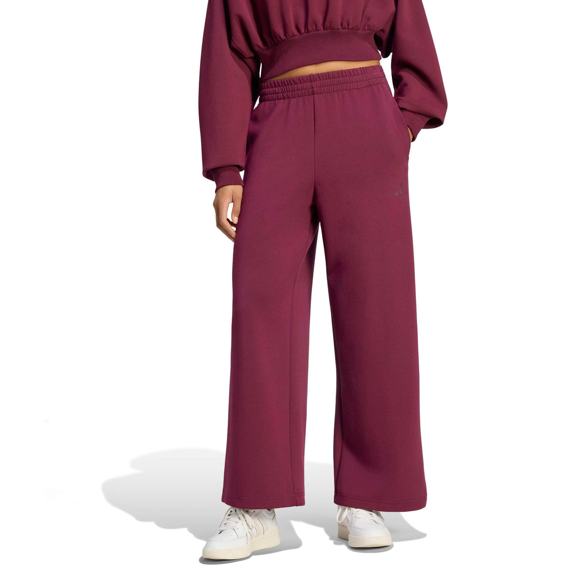 adidas Soft Lux Straight Training pants Women - wine red